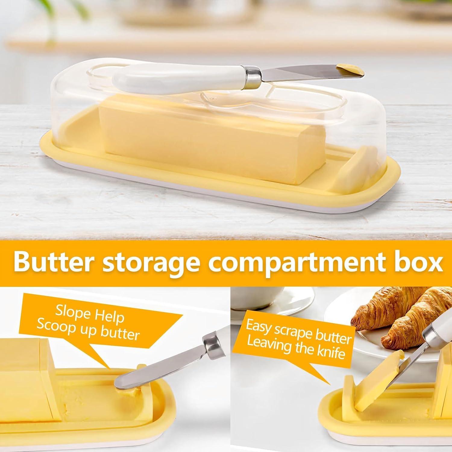 Plato para Mantequilla con Tapa Elegant Aura 2025 - Hermético 12.7 cm