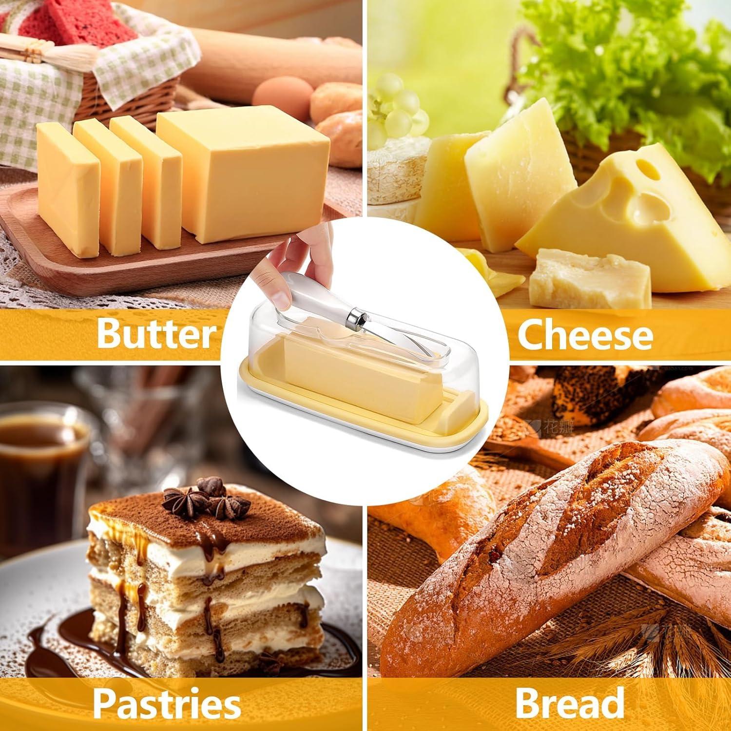 Plato para Mantequilla con Tapa Elegant Aura 2025 - Hermético 12.7 cm