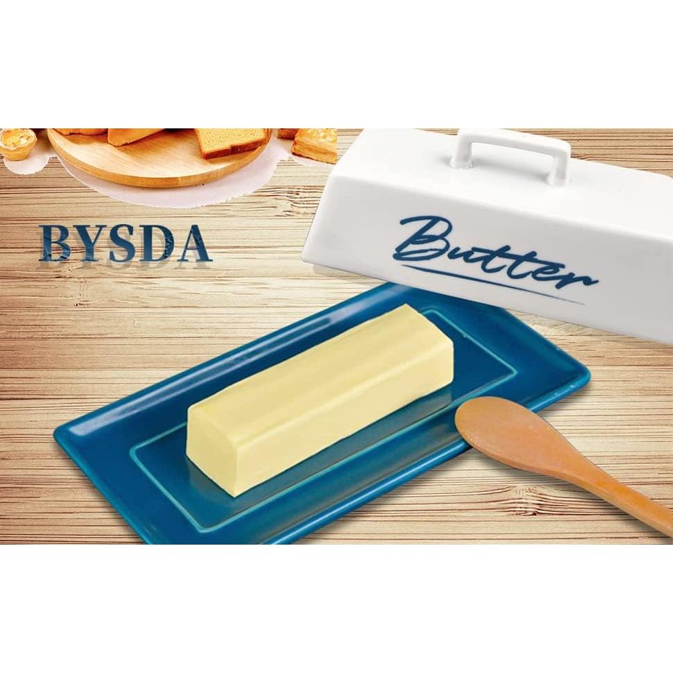 Tazón para Mantequilla SENPENG DM con Tapa Cerámica 19.8x9.7cm