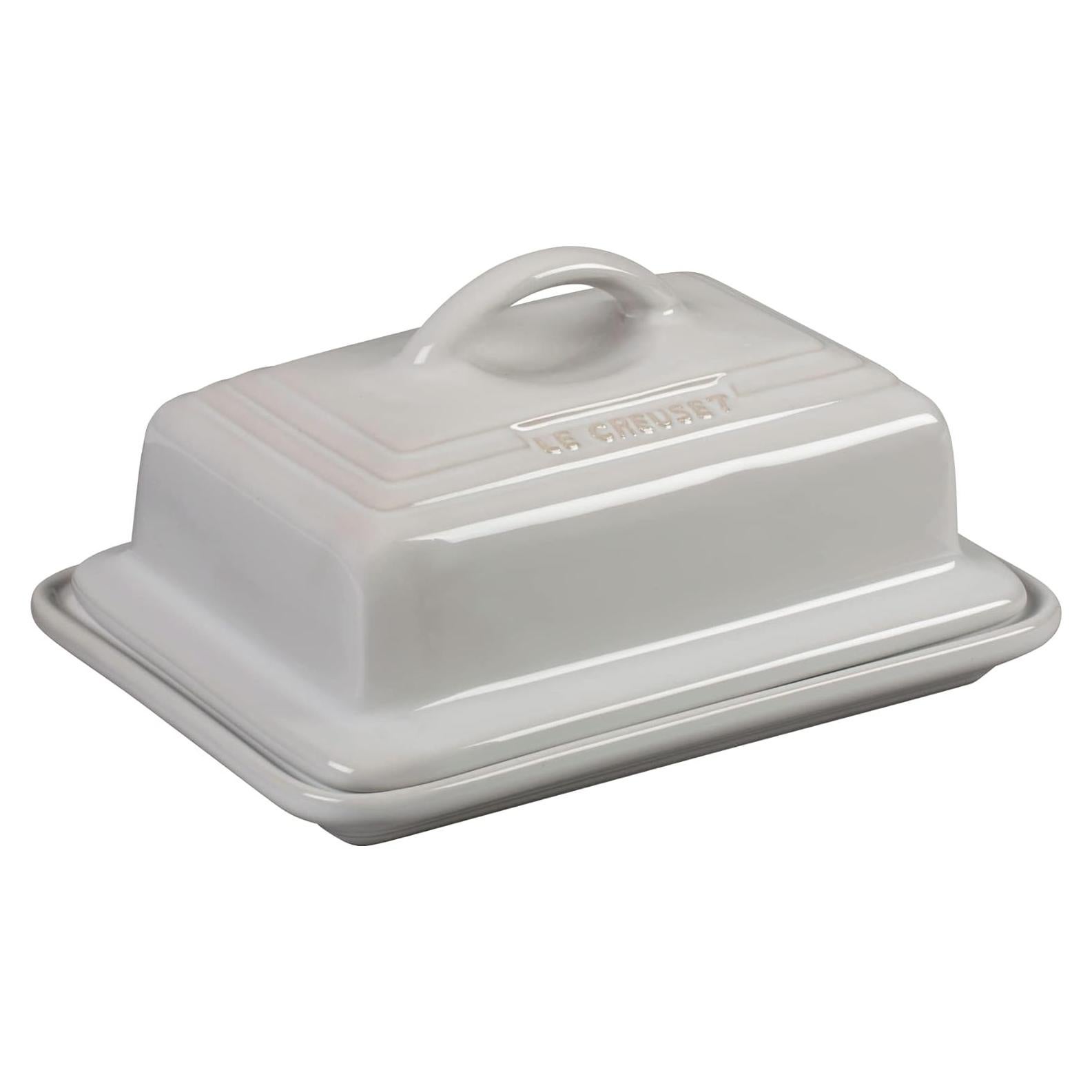 Fuente de Mantequilla Cerámica Le Creuset Blanca 226g