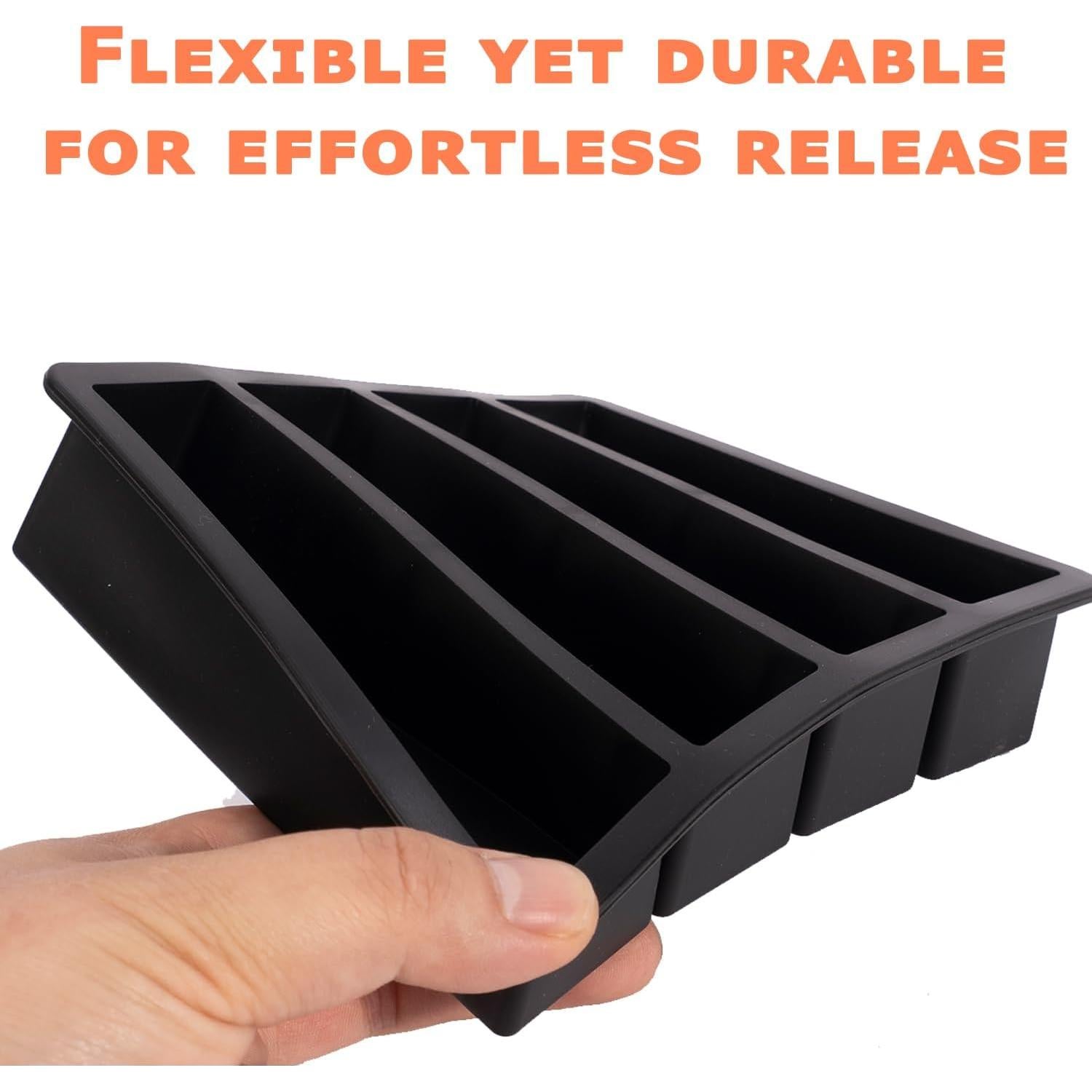 Molde de Mantequilla Silicona Antiadherente Siligruppo 2 Pcs