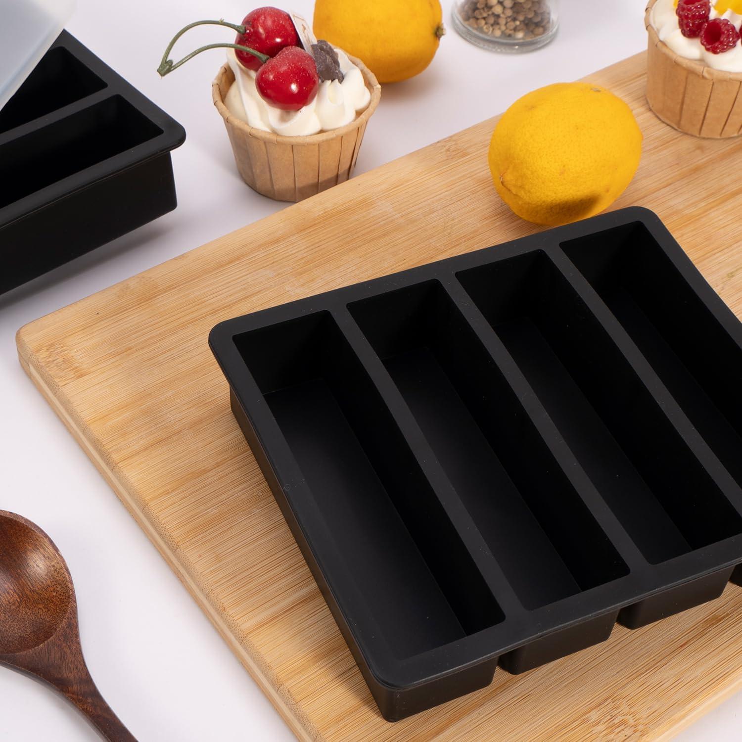 Molde de Mantequilla Silicona Antiadherente Siligruppo 2 Pcs