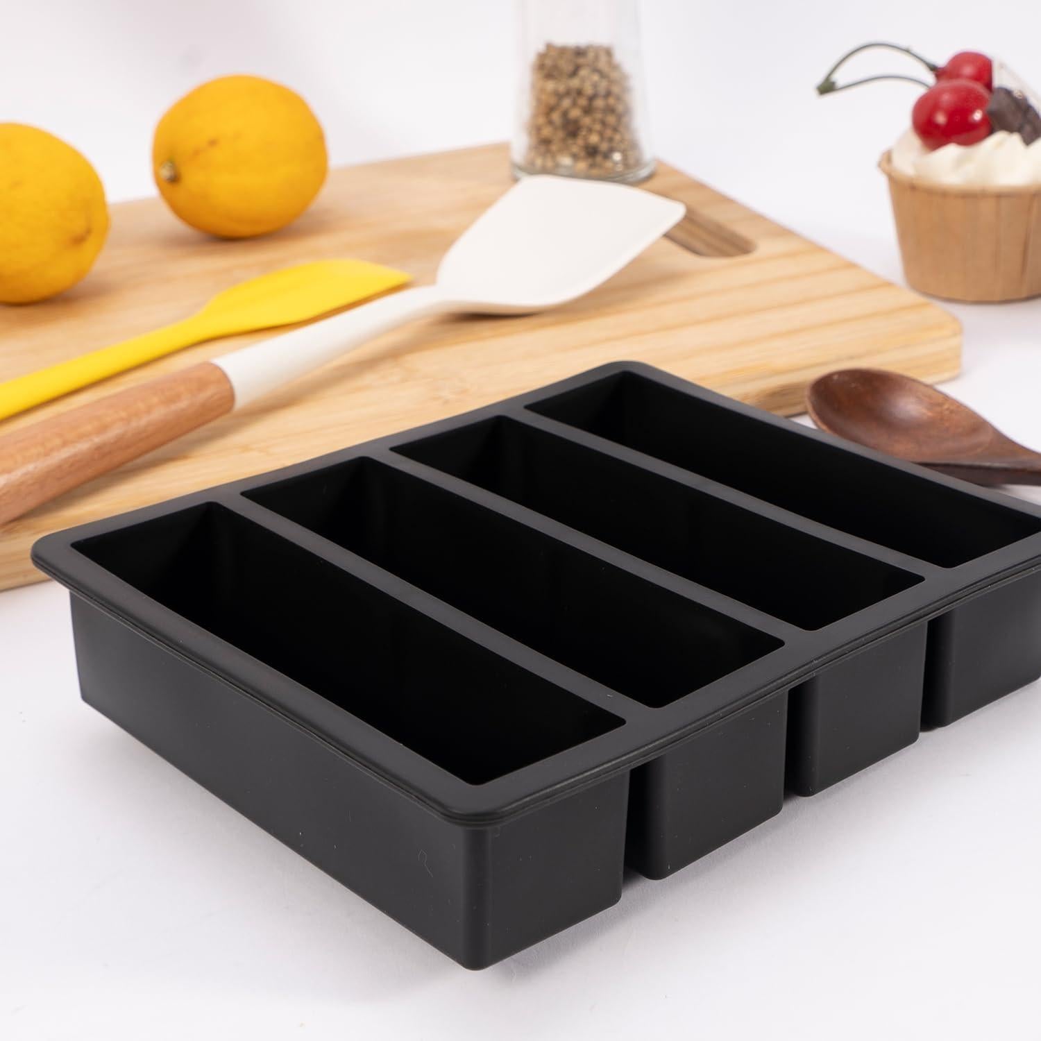 Molde de Mantequilla Silicona Antiadherente Siligruppo 2 Pcs