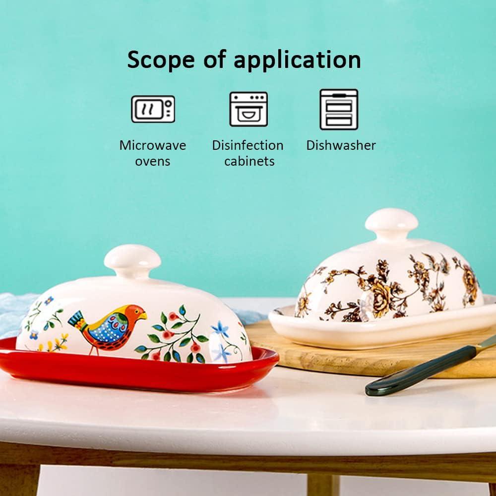 Tazón de Mantequilla de Porcelana Lifenanny 20 cm Amarillo