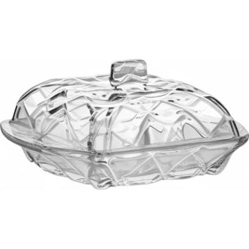 Plato de Mantequilla de Vidrio Lifenanny con Tapa 120g