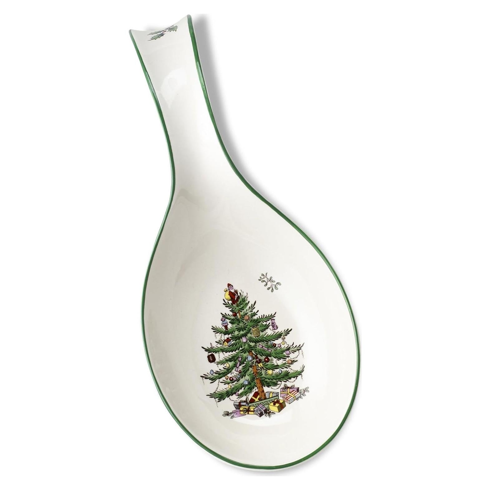Soporte para Cucharas Spode Árbol de Navidad 30.48 cm Cerámica