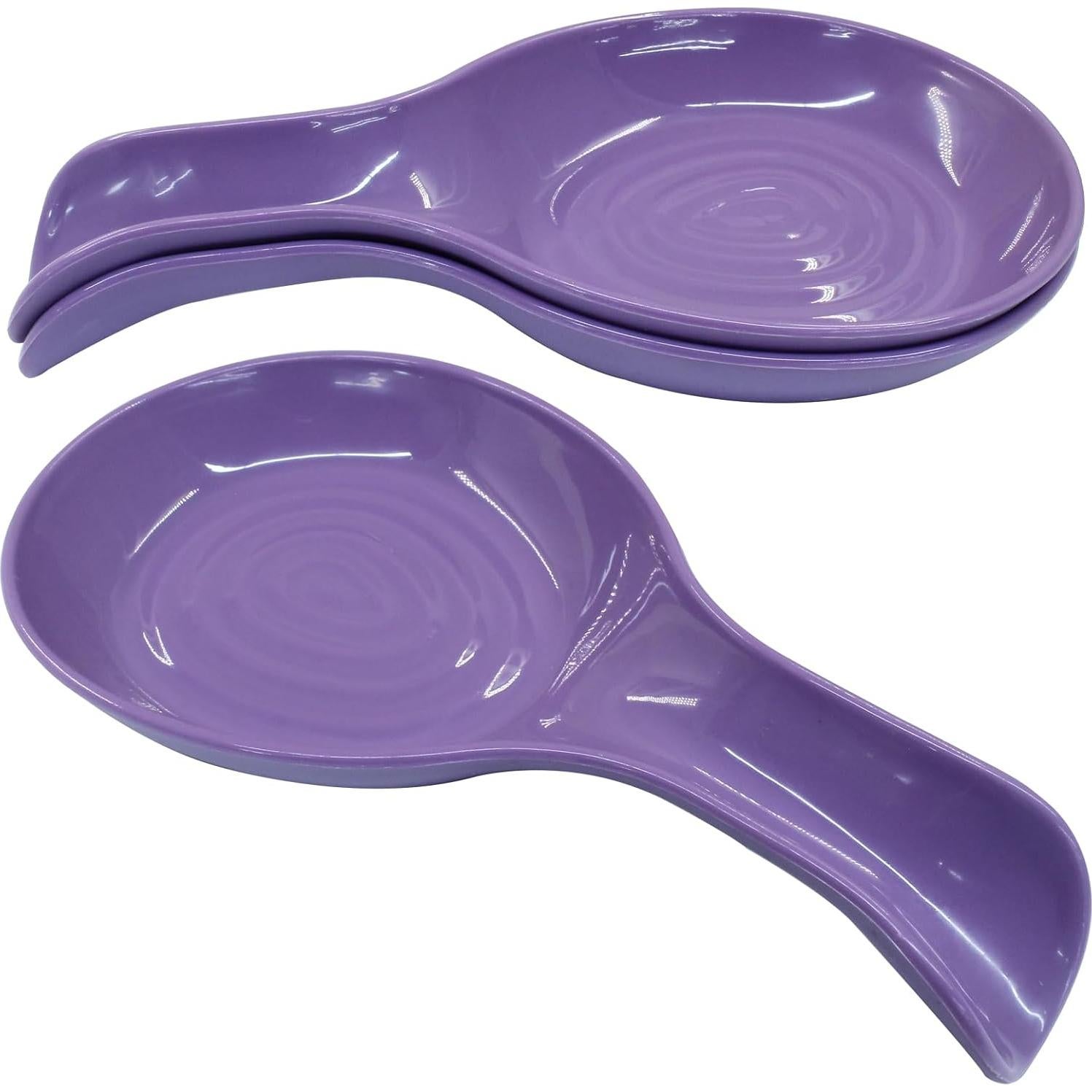 Juego de Soporte para Cucharas de Plástico Cionyce Morado - 4 Piezas