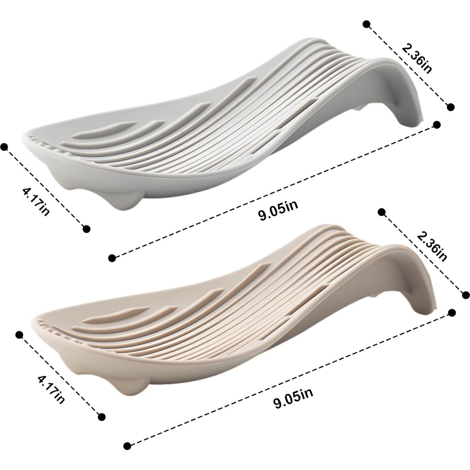 Soporte para Cucharas de Silicona LeafyLane 2PCS Resistente al Calor