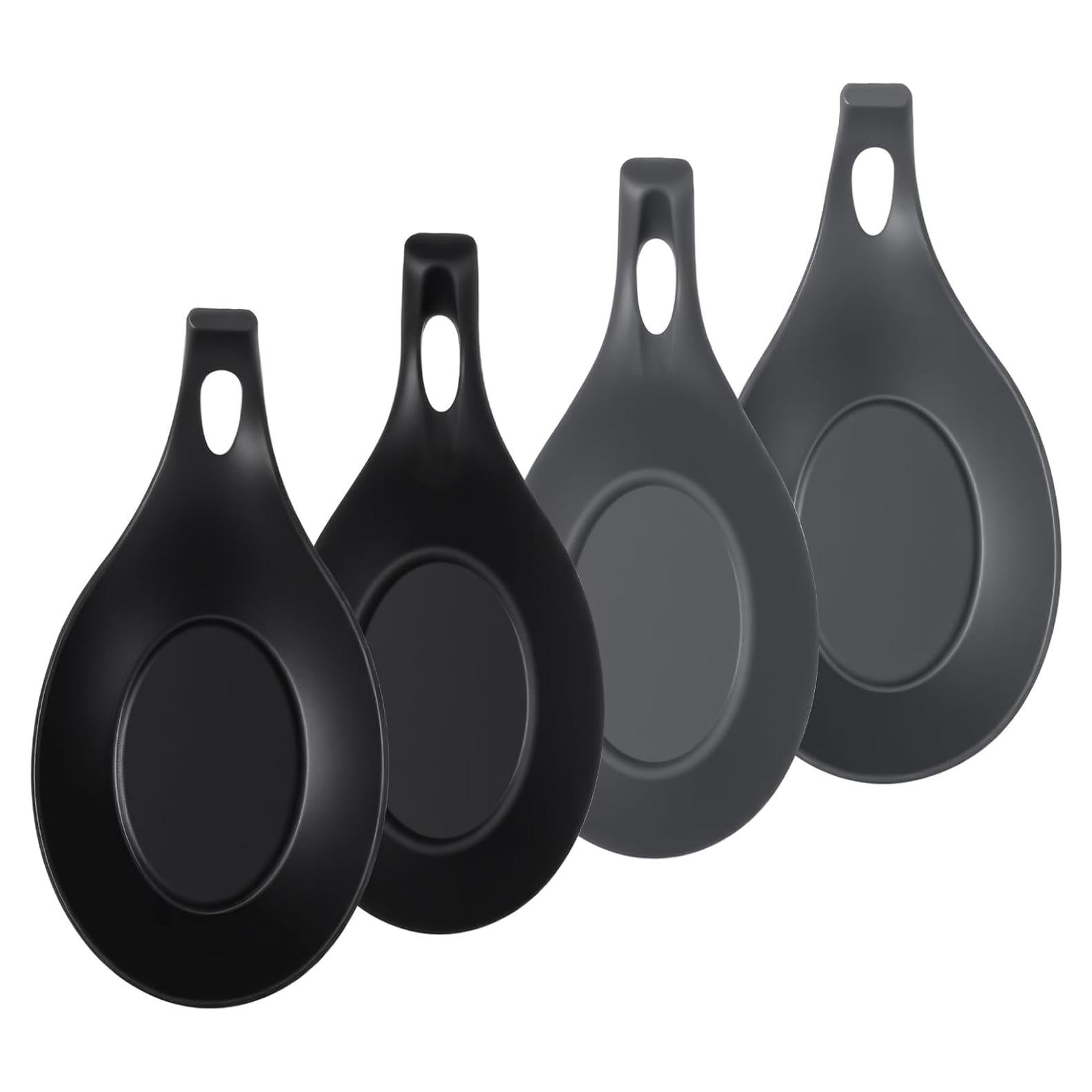 Juego de 4 Soportes de Silicona Guduling para Cucharas - Resistente al Calor