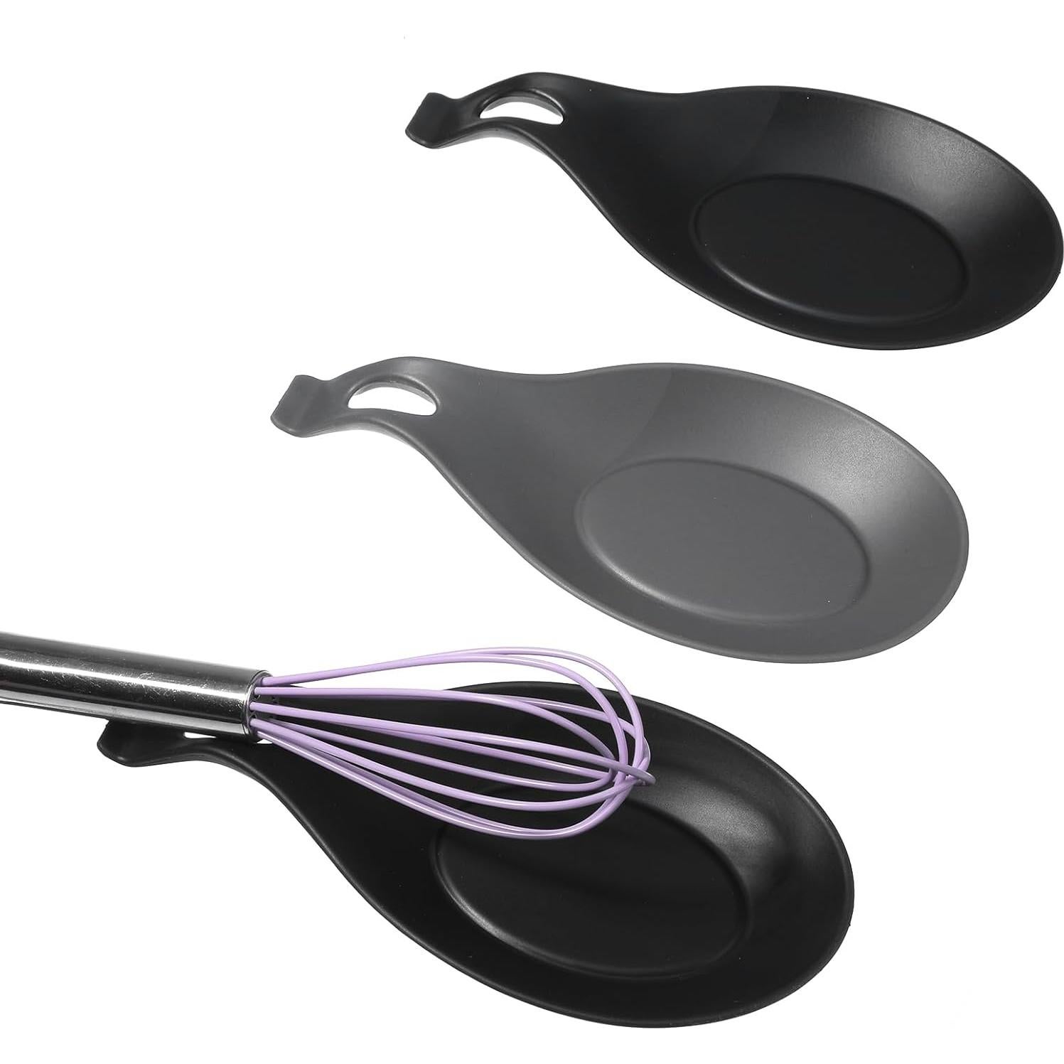 Juego de 4 Soportes de Silicona Guduling para Cucharas - Resistente al Calor