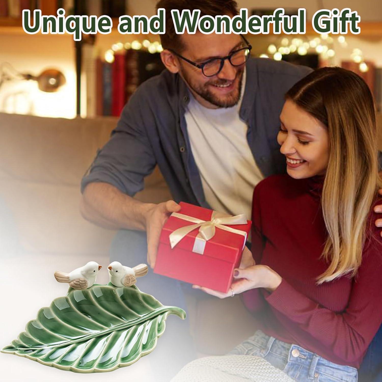 Reposapucheros de Cerámica Verde Grande EOREA - 20.3x12.2cm