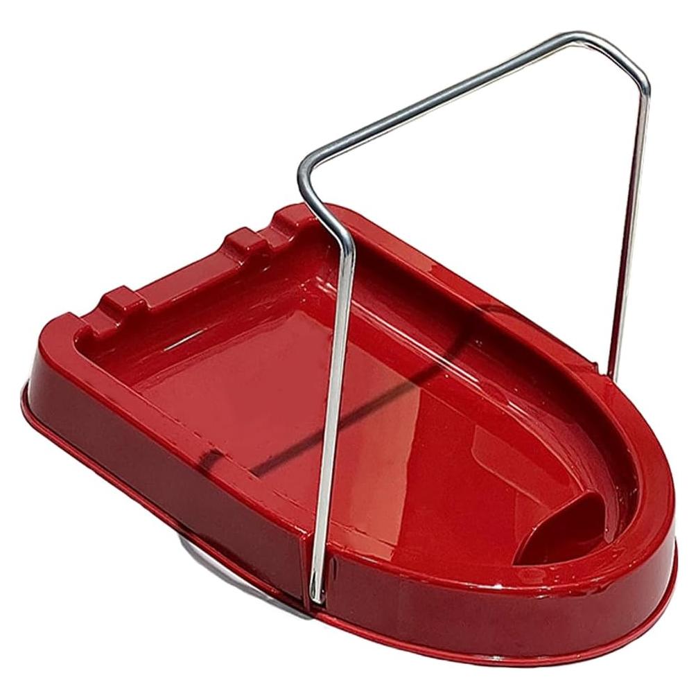 Soporte Plegable para Tapas y Utensilios Crixalot Rojo