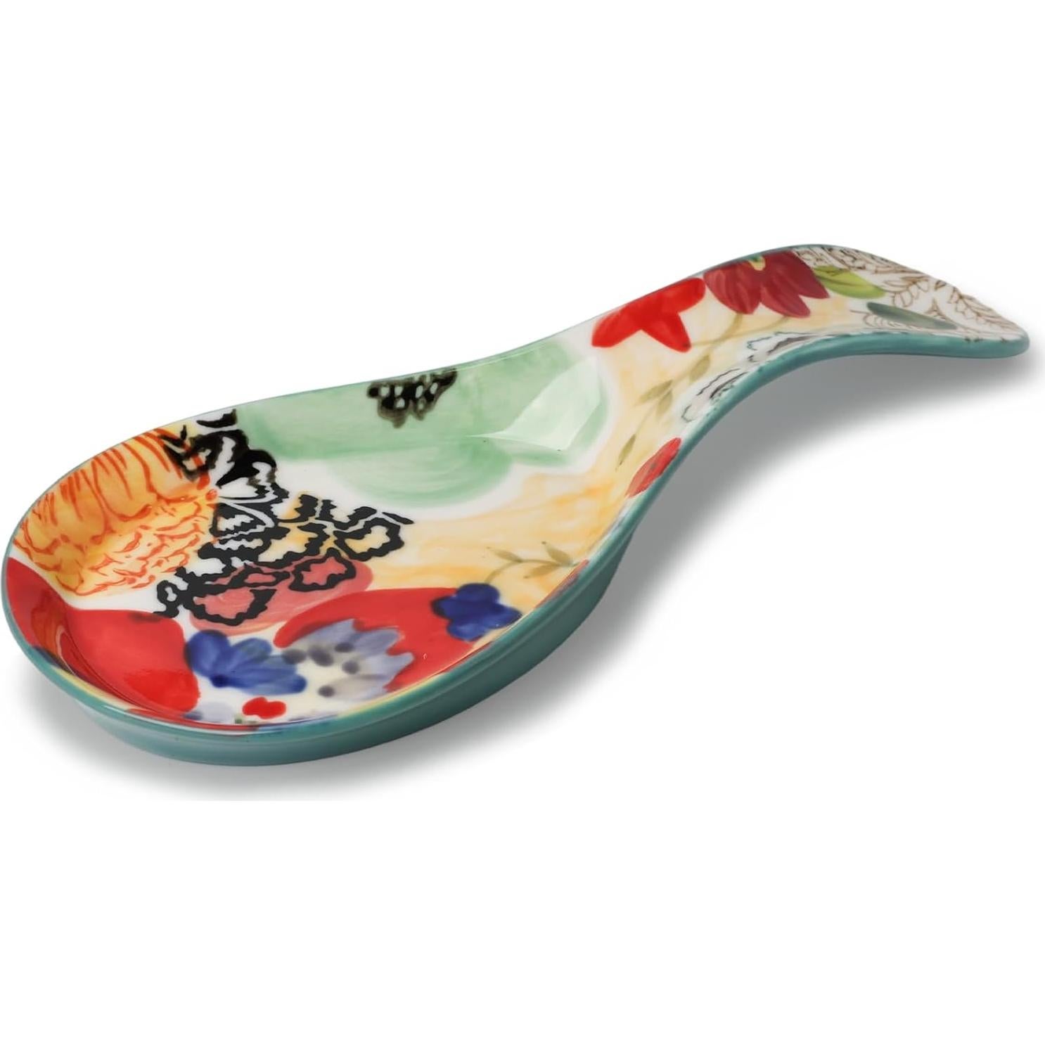 Reposaplatos de Cerámica Pintado a Mano GDCZ Grande Apto Lavavajillas