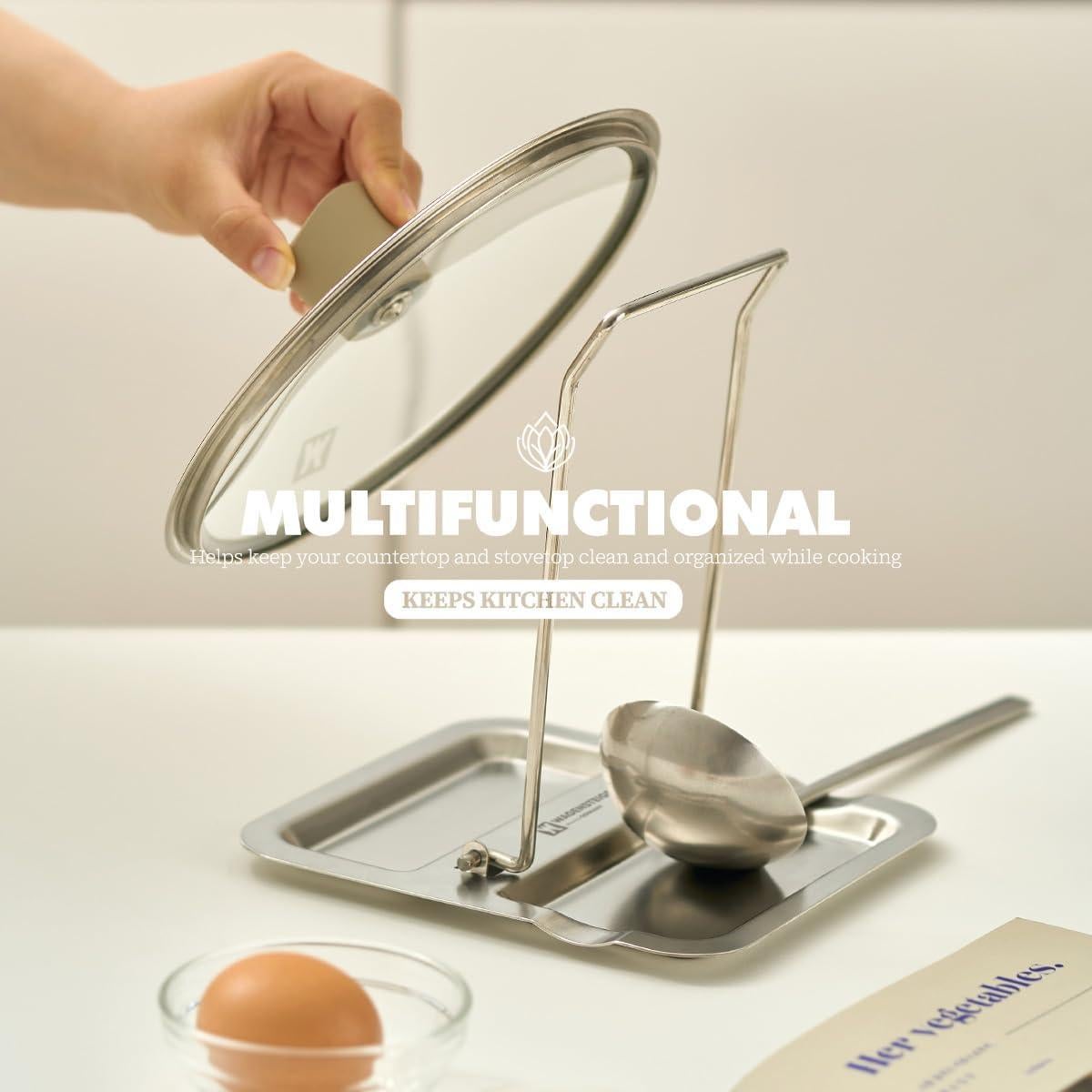 Soporte Plegable de Acero Inoxidable Wagensteiner 20 cm