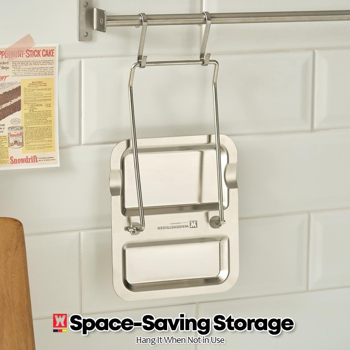 Soporte Plegable de Acero Inoxidable Wagensteiner 20 cm