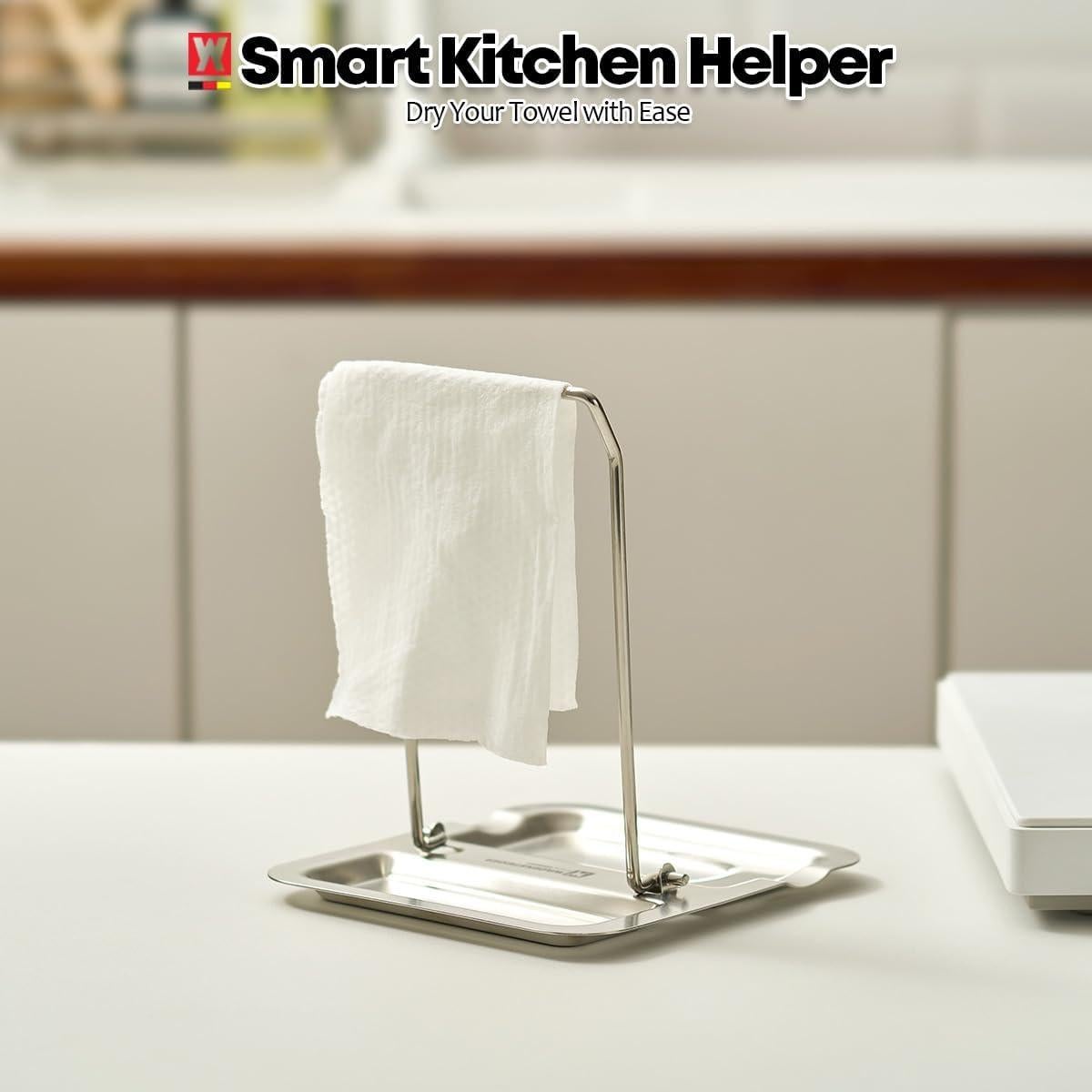 Soporte Plegable de Acero Inoxidable Wagensteiner 20 cm