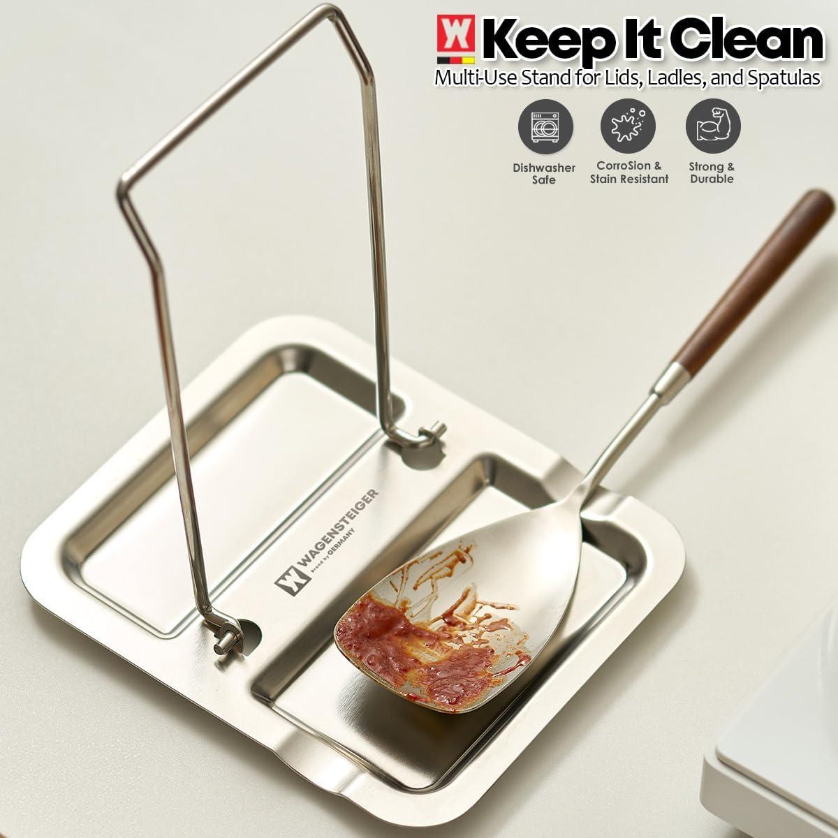 Soporte Plegable de Acero Inoxidable Wagensteiner 20 cm