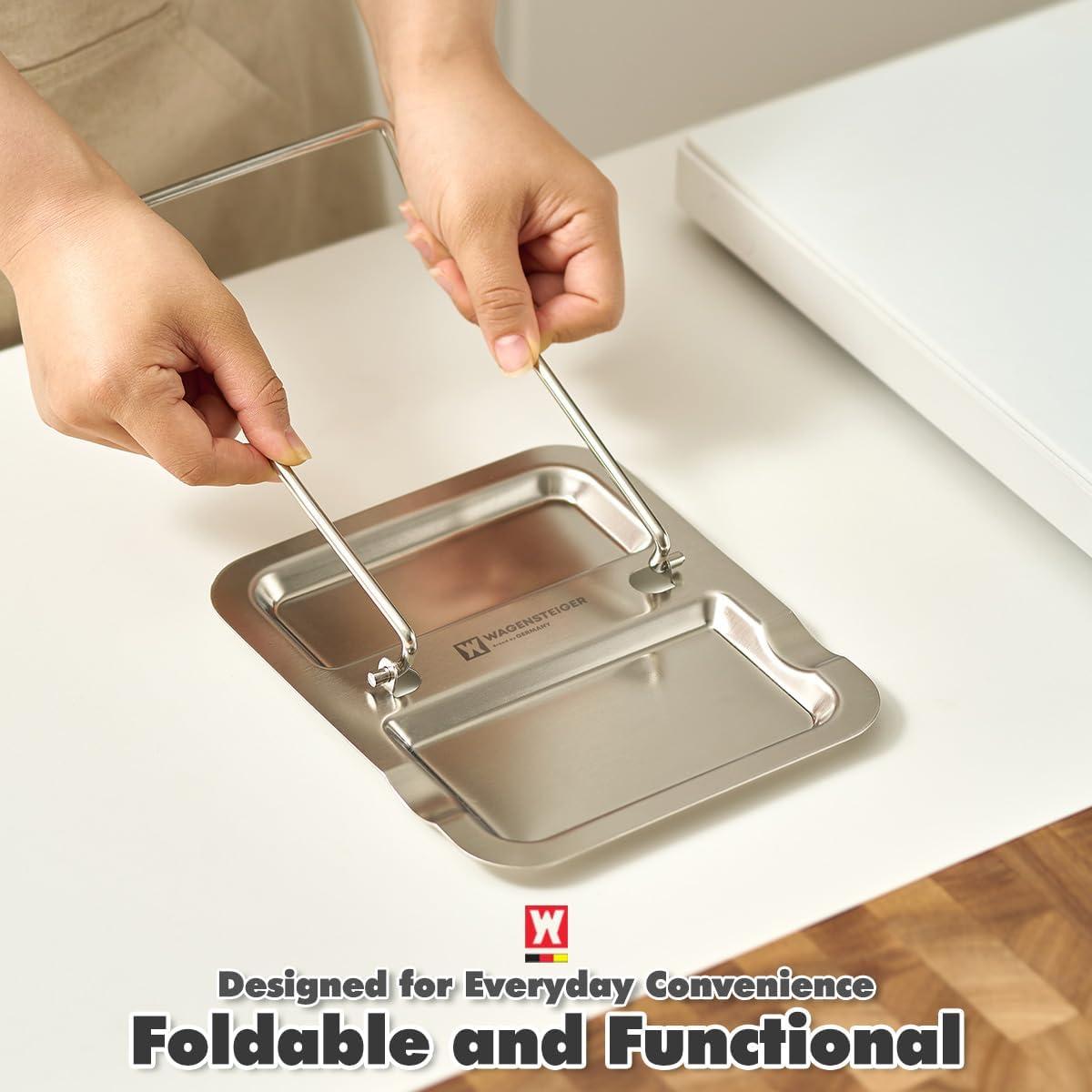 Soporte Plegable de Acero Inoxidable Wagensteiner 20 cm