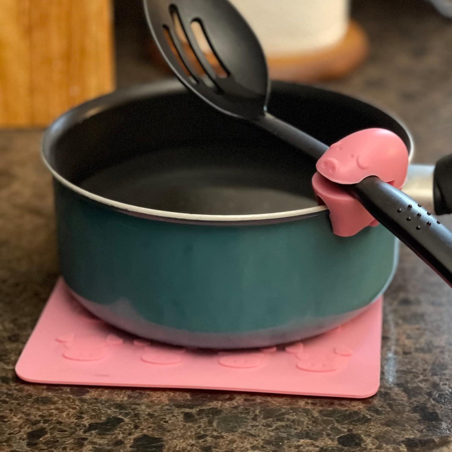 Soporte de Silicona Cerdo Exultimate Antideslizante 17.78 cm