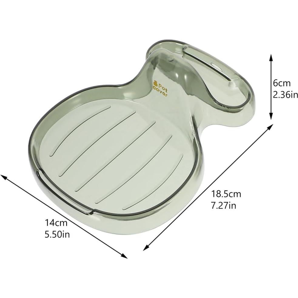 Soporte Multifuncional para Tapas de Olla Zerodeko 18.5x14cm Verde