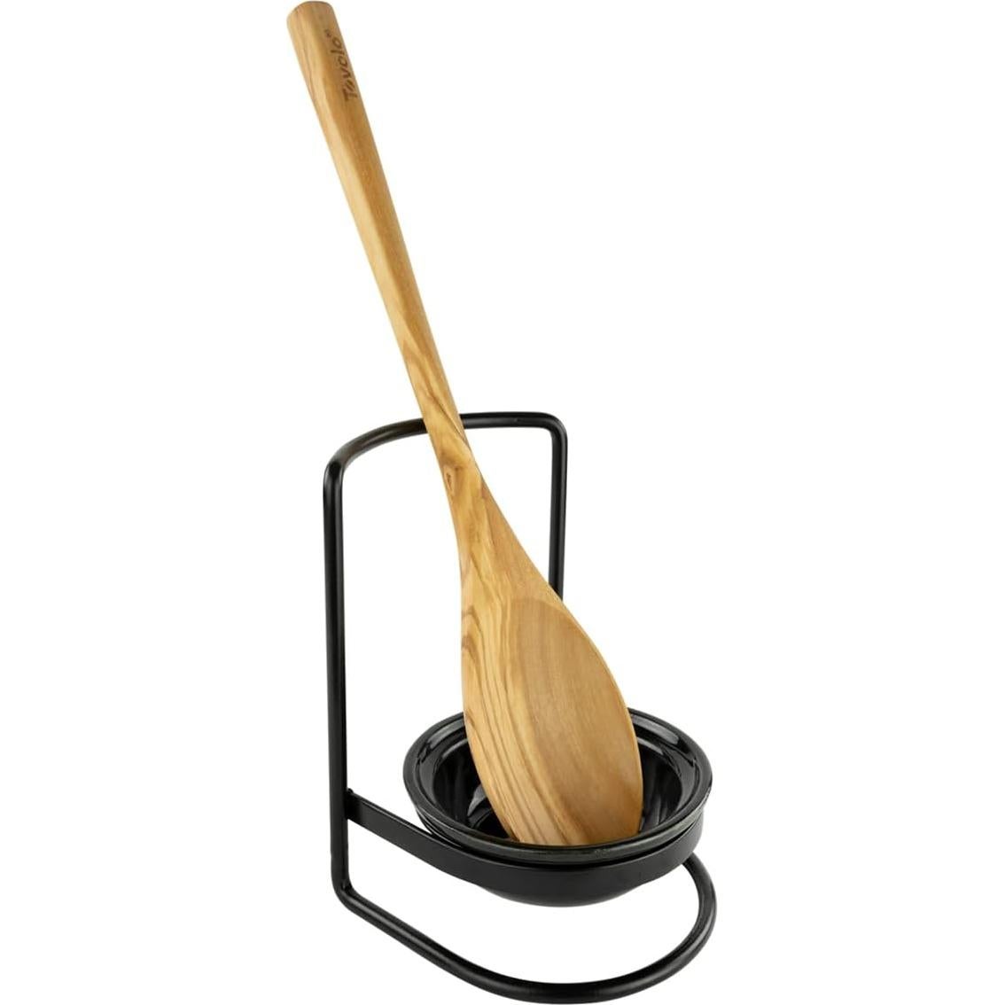 Juego de 6 Posavasos Flexibles Spectrum Finley Negro