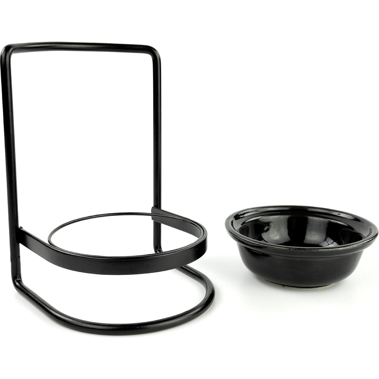 Juego de 6 Posavasos Flexibles Spectrum Finley Negro