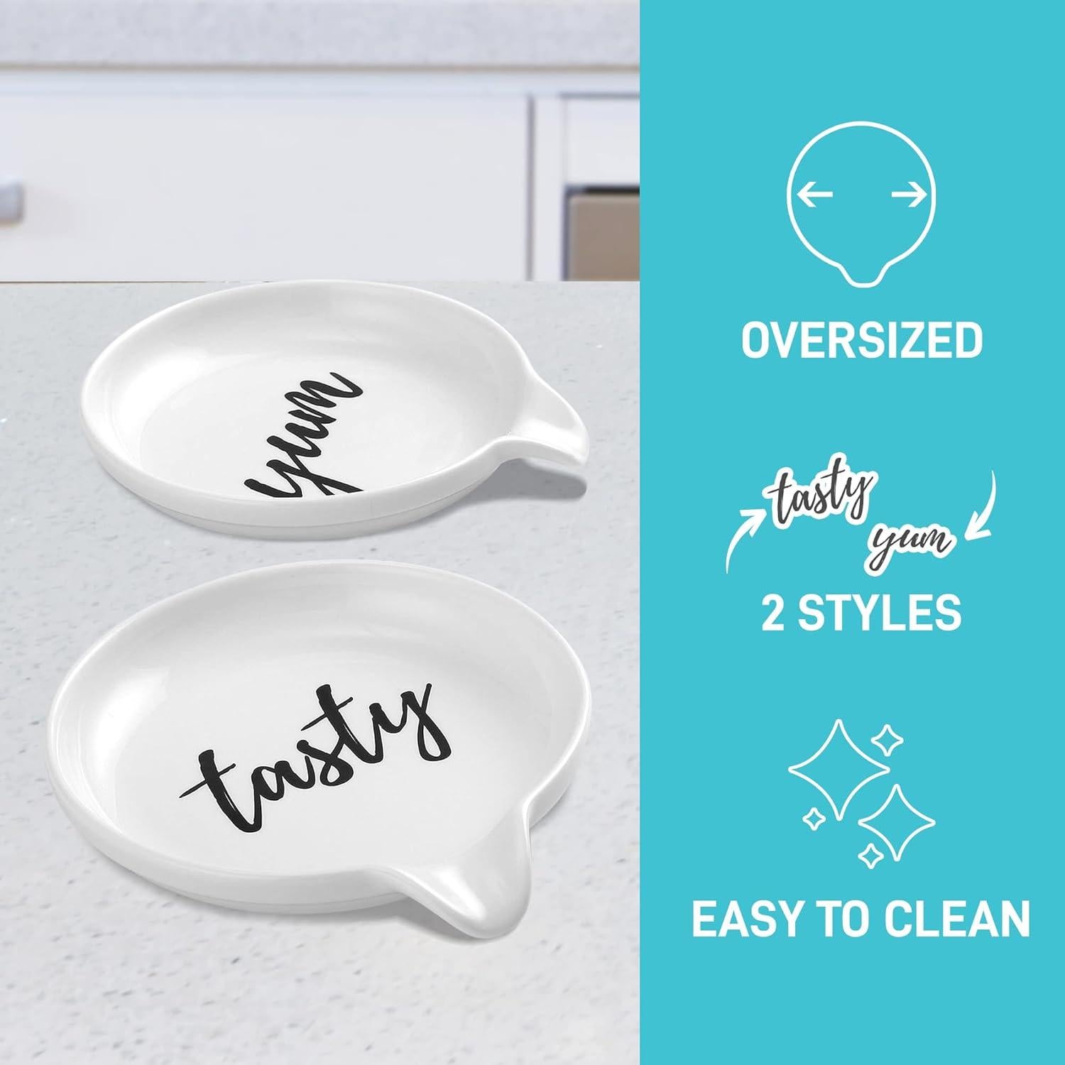 Reposapucheros de Cerámica Blanca - Anfitriona Definitiva - 12.7 cm