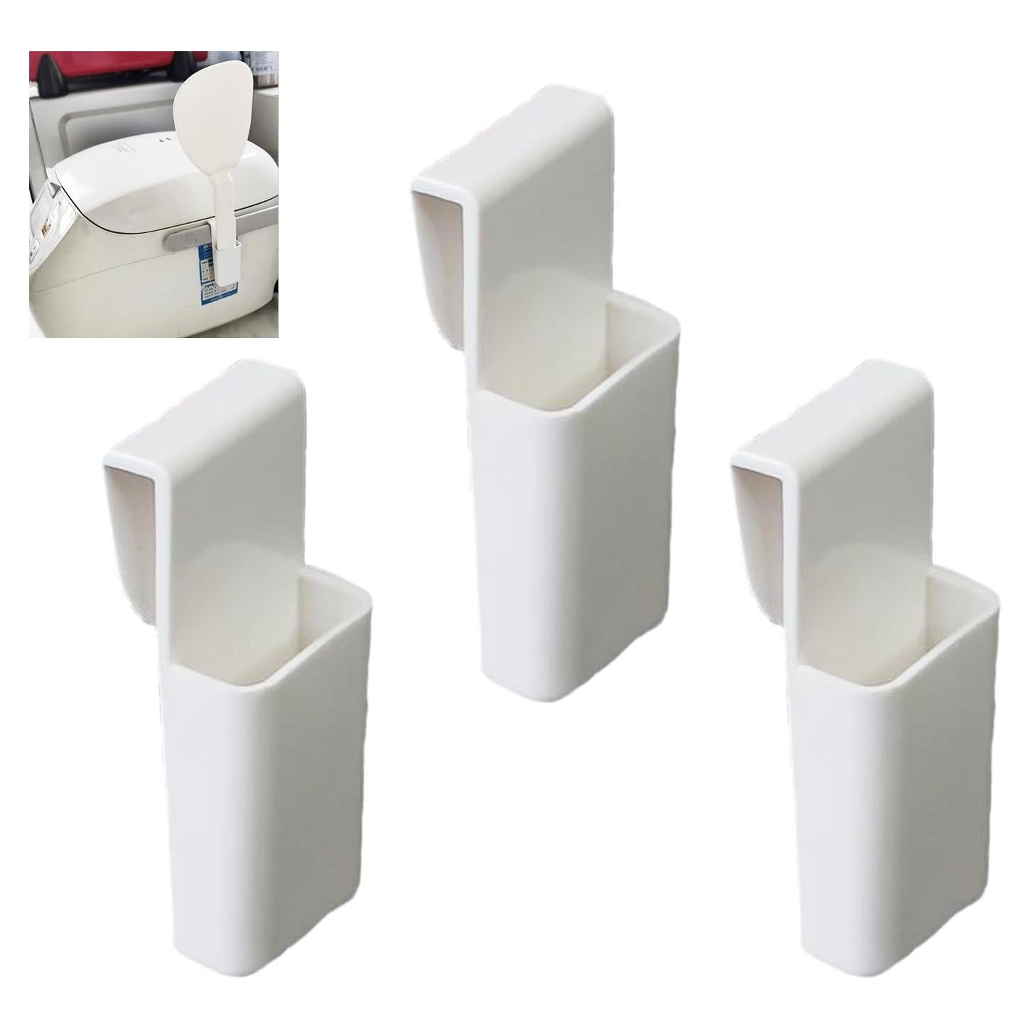 Soporte para cuchara de arroz UtySty - Paquete de 3 unidades