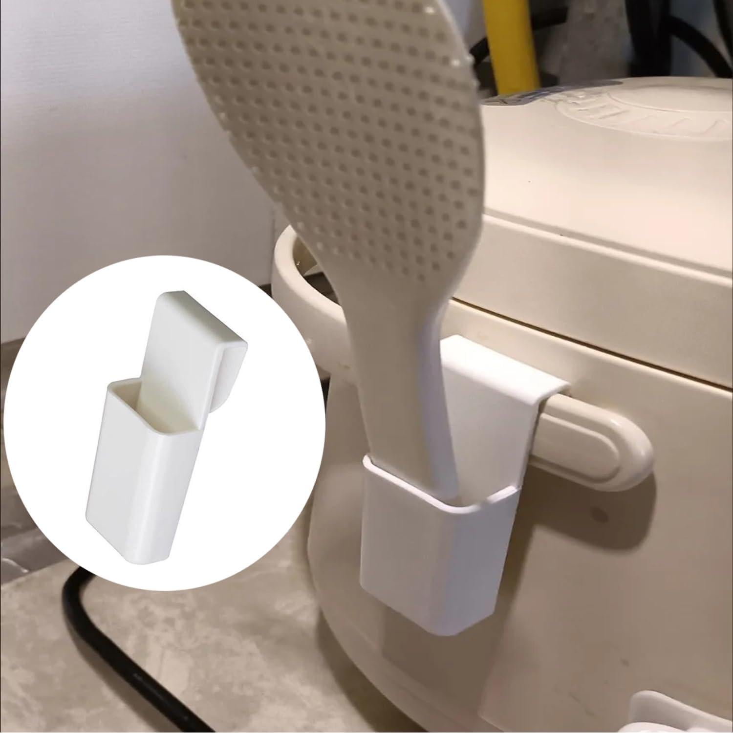 Soporte para cuchara de arroz UtySty - Paquete de 3 unidades