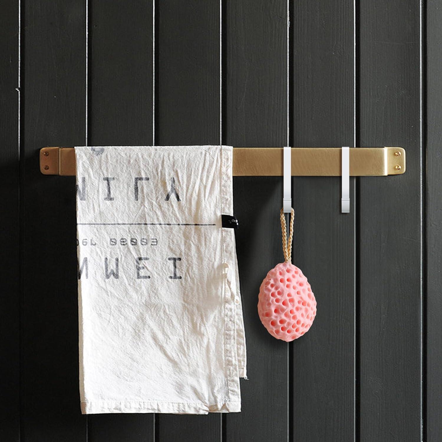 Ganchos en J Teadokly de Aluminio 20 Piezas Plata