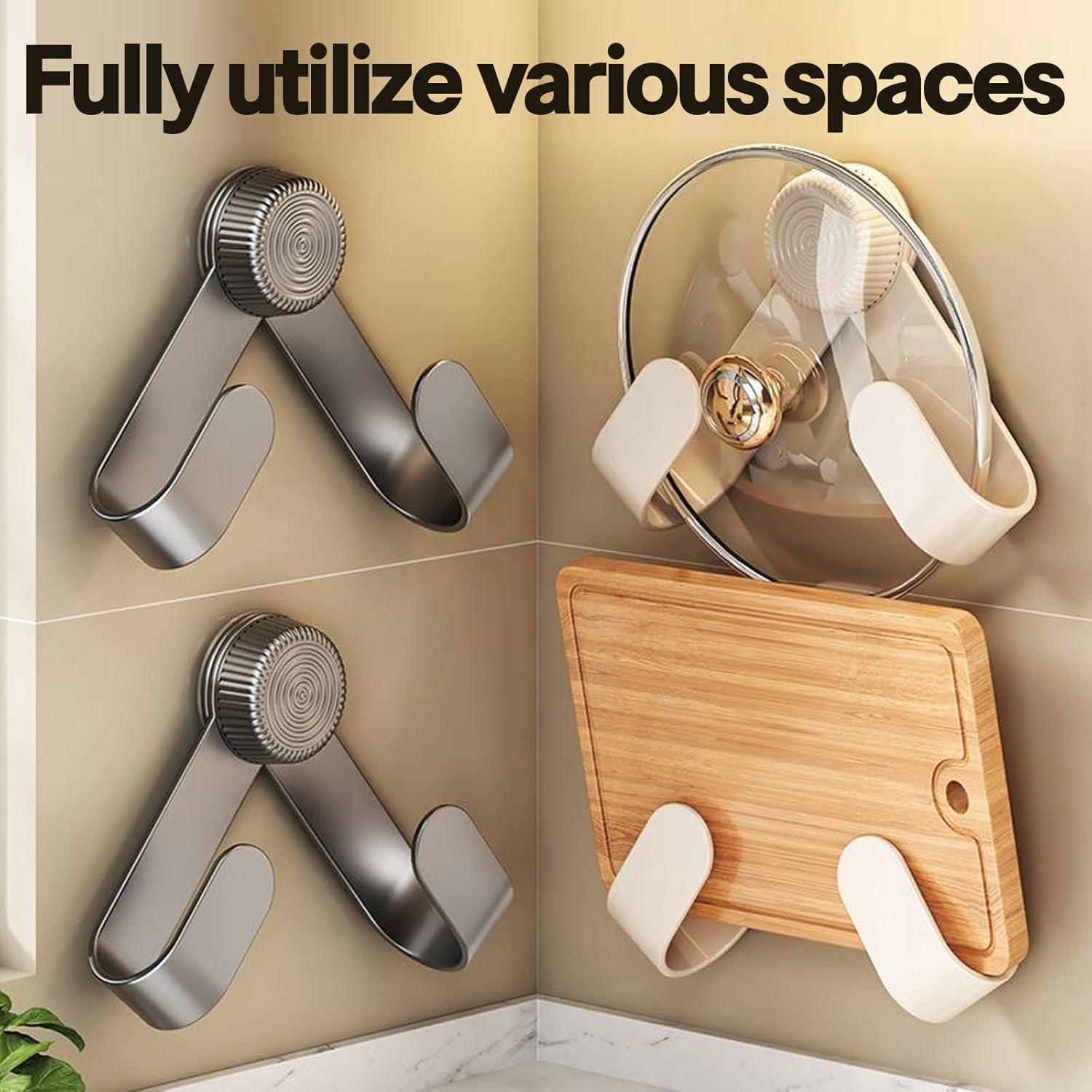 Soporte ajustable para tapa de olla sea incrsion - Blanco