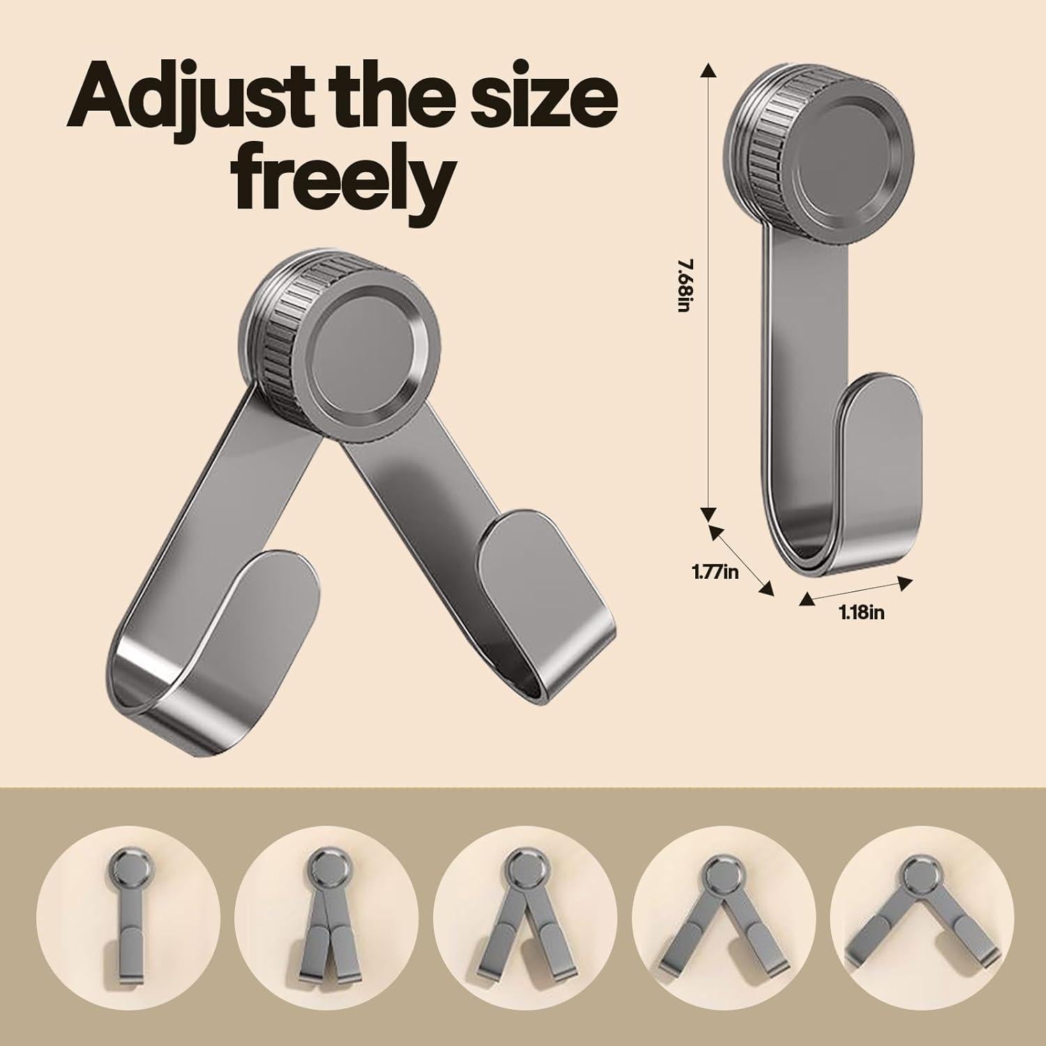 Soporte ajustable para tapa de olla sea incrsion - Blanco