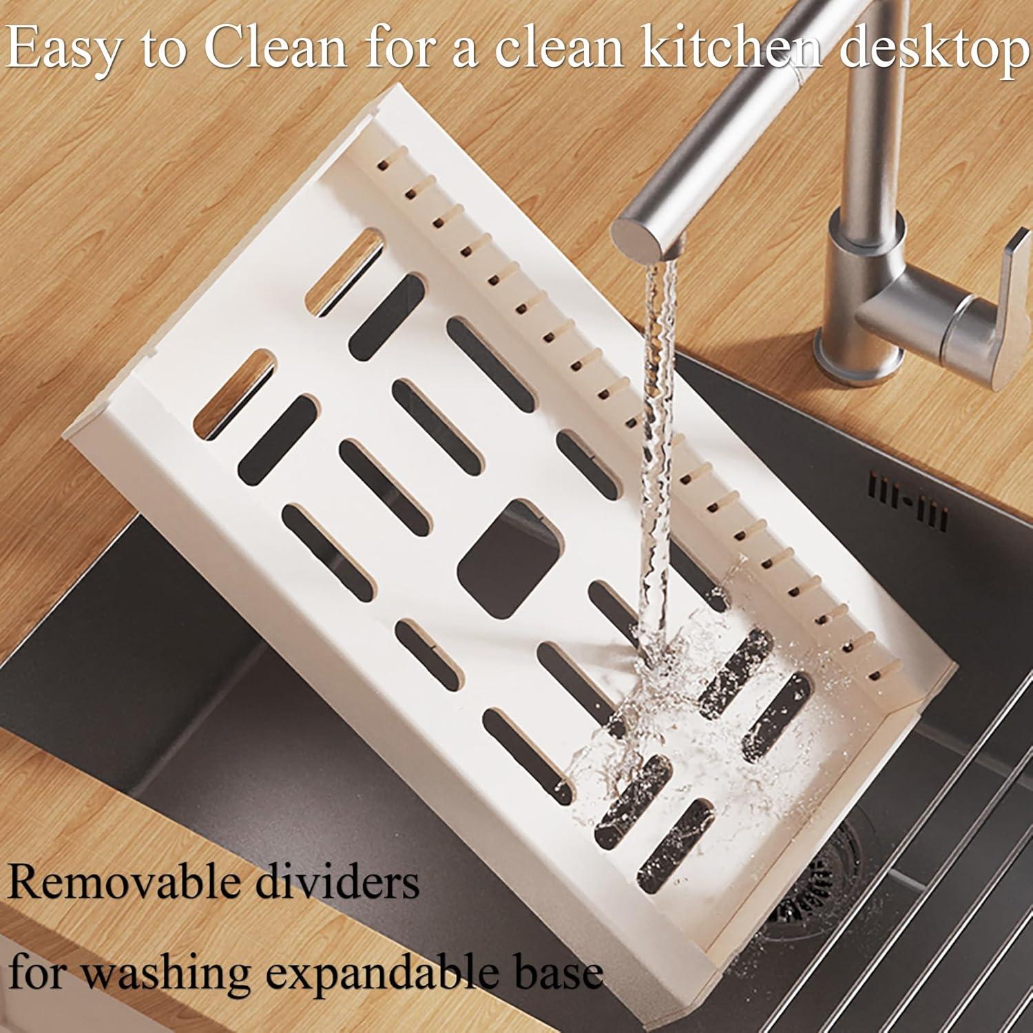 Organizador de Ollas y Sartenes LICRUGU Blanco 10 Divisores Ajustables