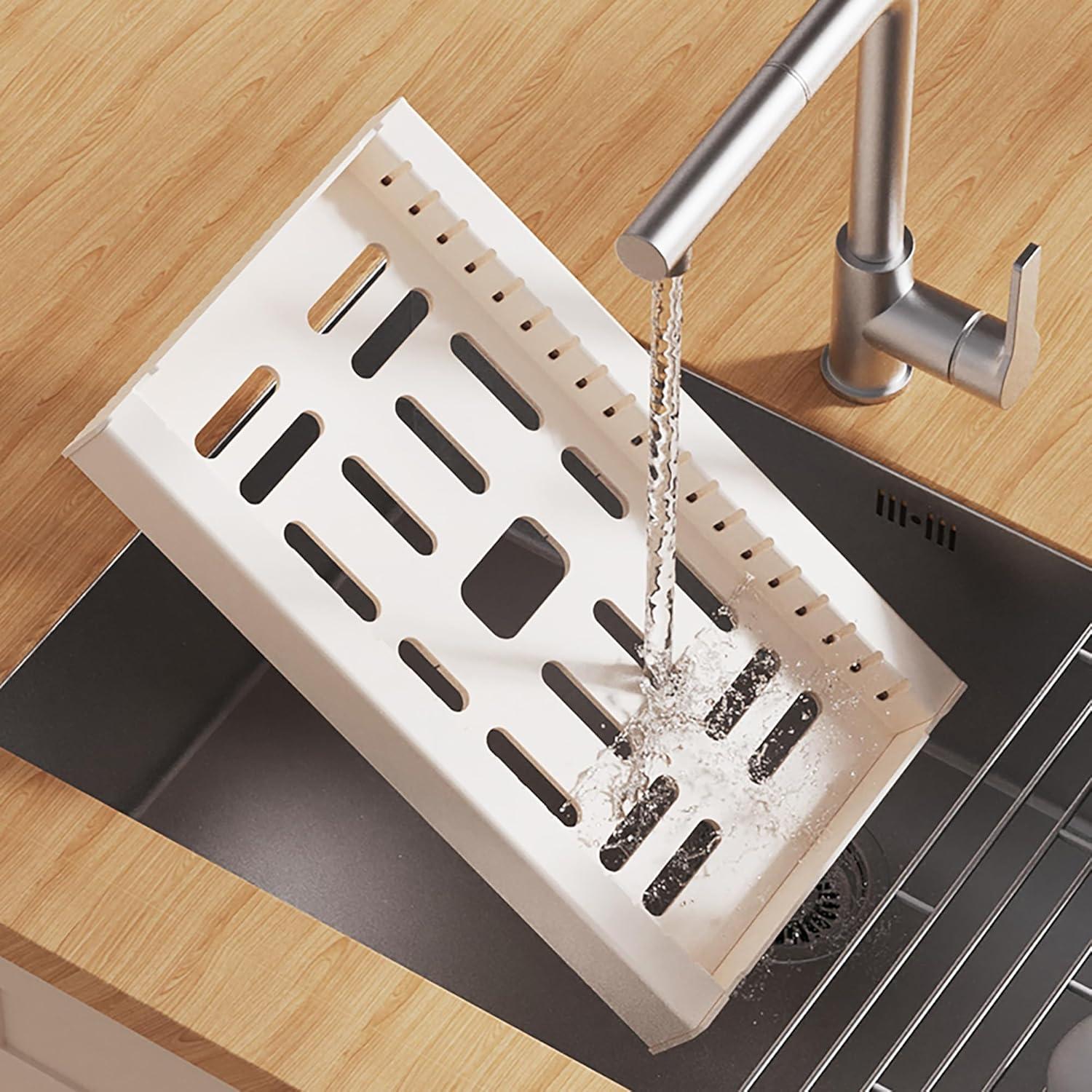 Organizador de Ollas y Sartenes Genérico Blanco 10 Divisores Ajustables