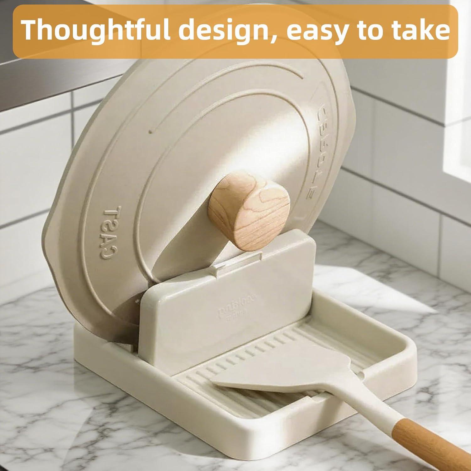 Soporte para Cucharas y Utensilios GZLT 2 Pack Beige