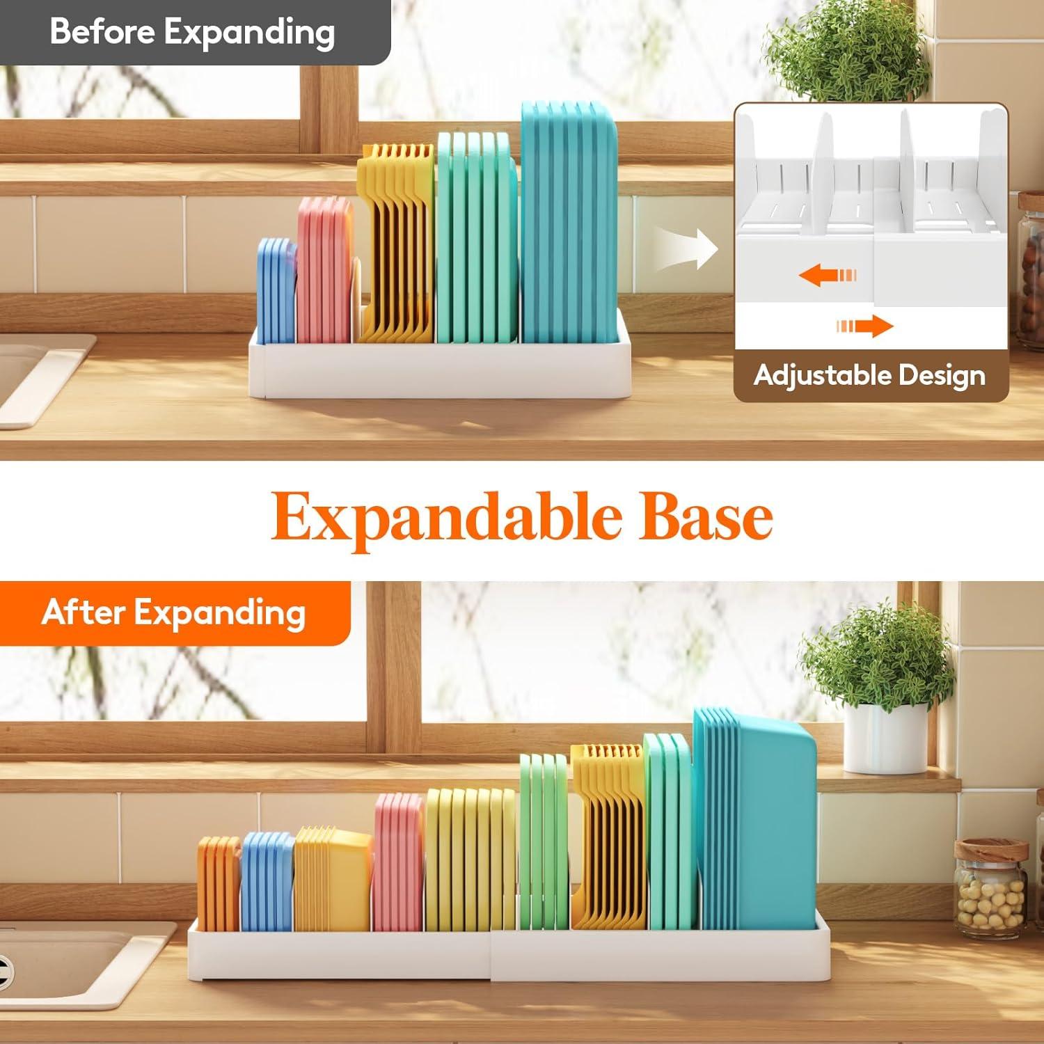 Organizador de Tapas Ajustable Lifewit 33-61 cm para Cocina