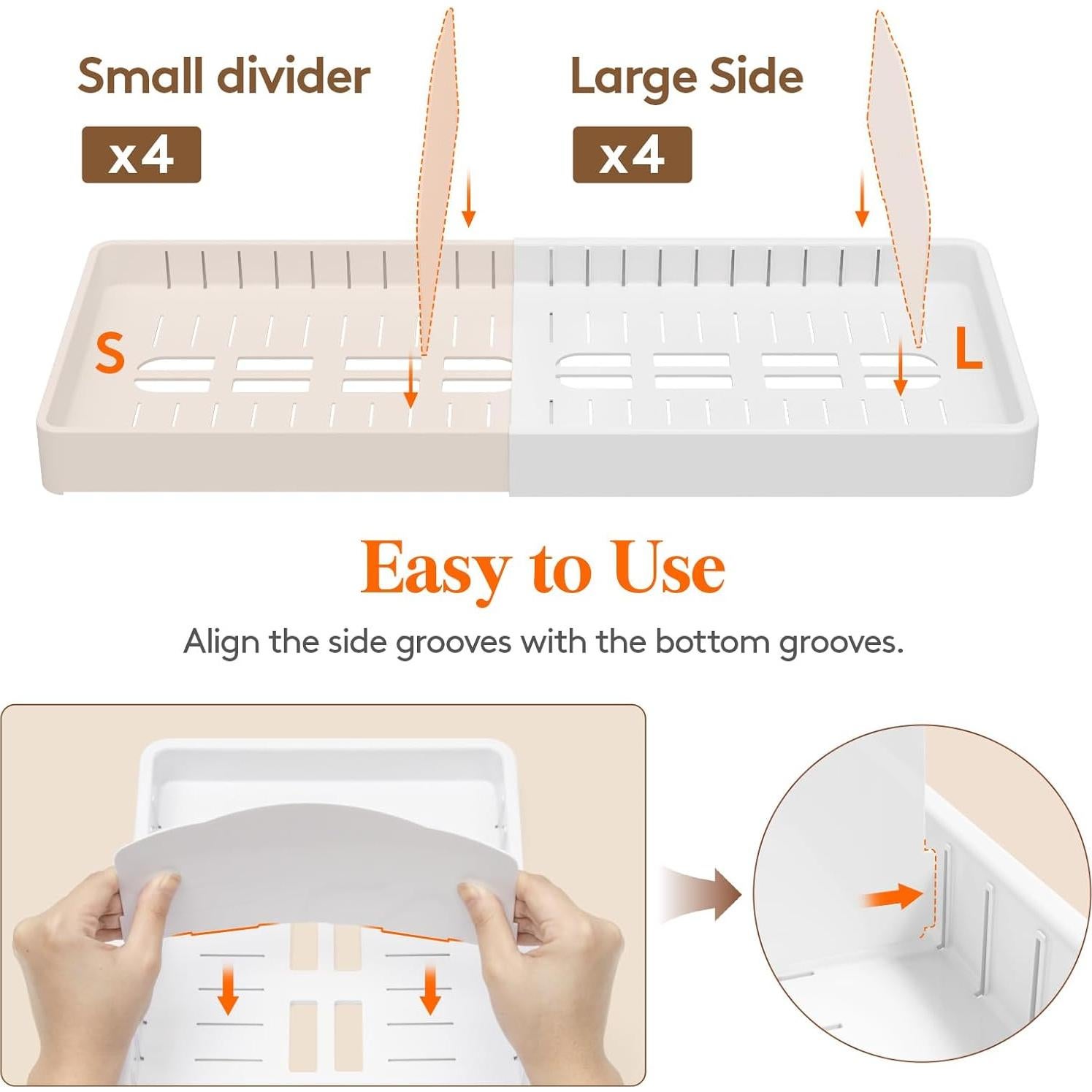 Organizador de Tapas Ajustable Lifewit 33-61 cm para Cocina