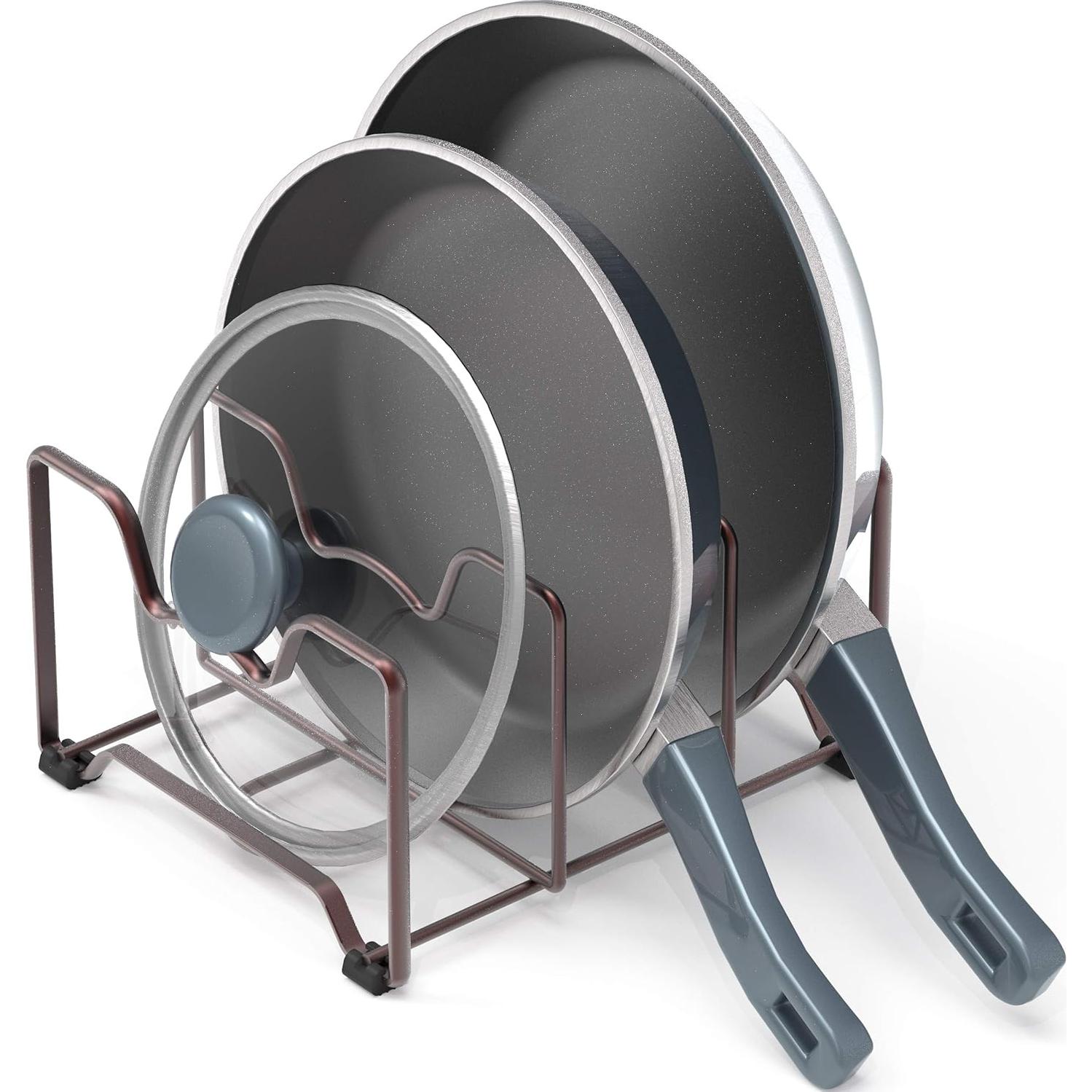 Organizador de Alacena Simple Houseware de Acero Bronce 5 cm