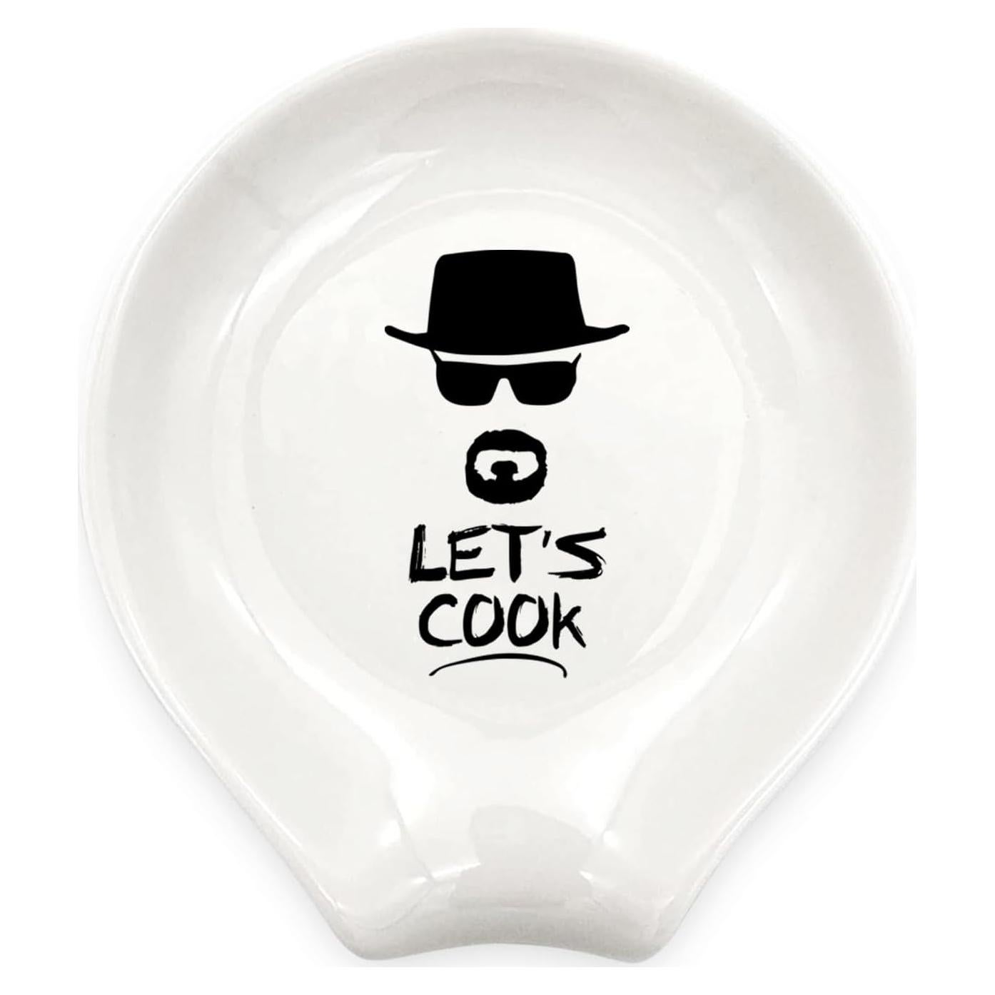 Soporte para Cucharas de Cerámica Vamos a Cocinar YROVWENQ