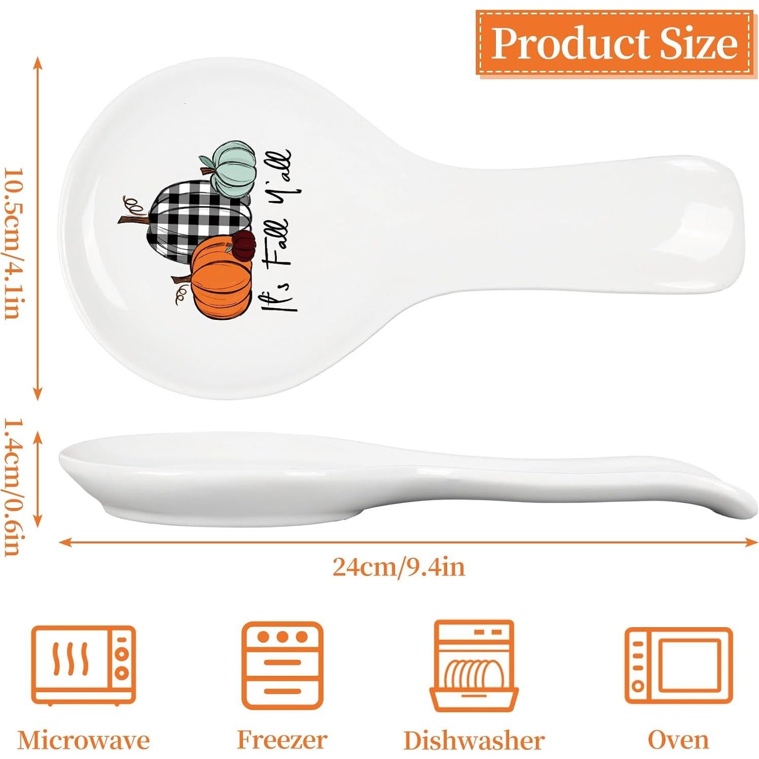 Soporte para Cucharas Otoñal Cerámica Whaline 23.9 cm