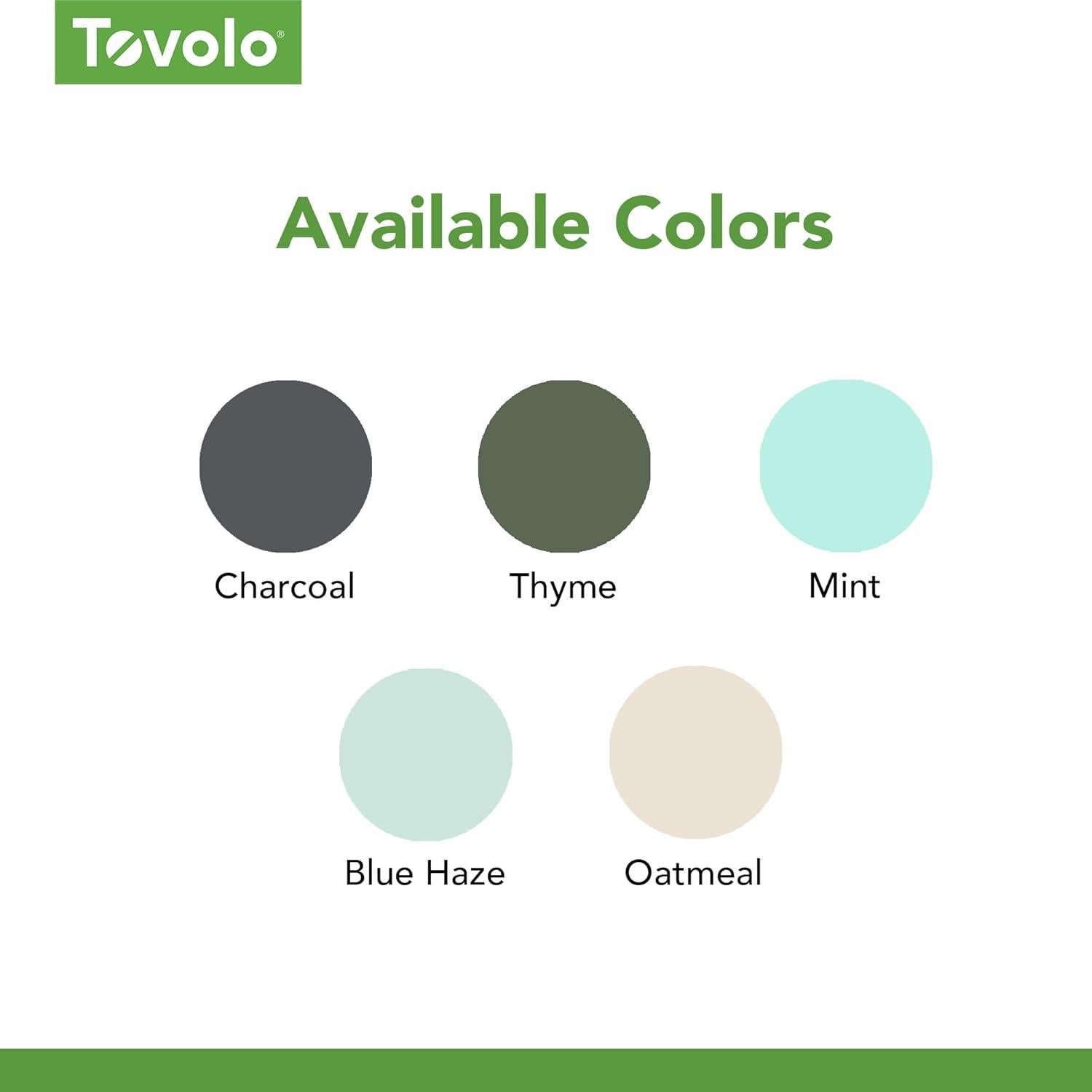 Colador Tovolo 3 Qt Libre de BPA Niebla Azul para Pasta y Verduras