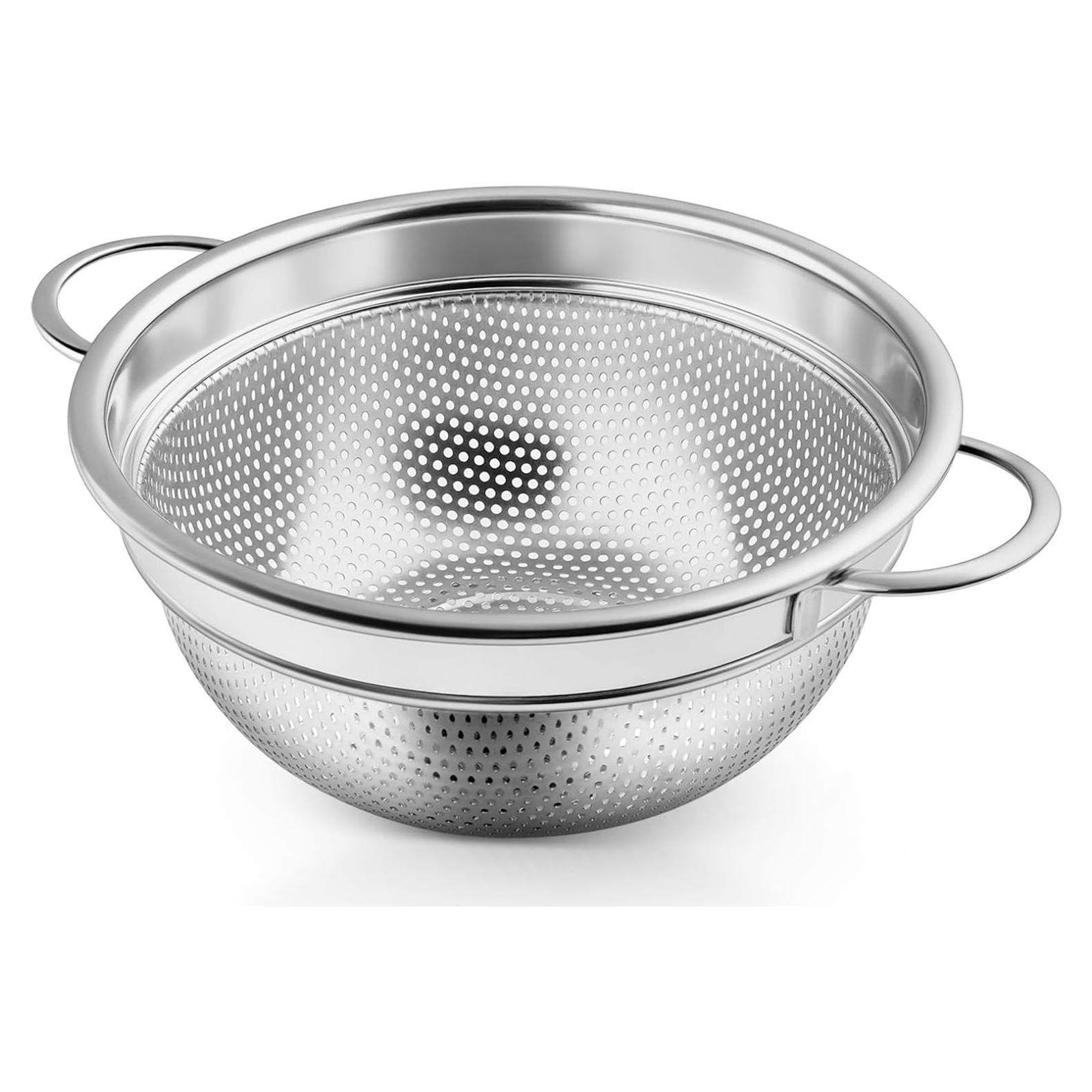 Colador P&P CHEF Acero Inoxidable 2.84L Microperforado