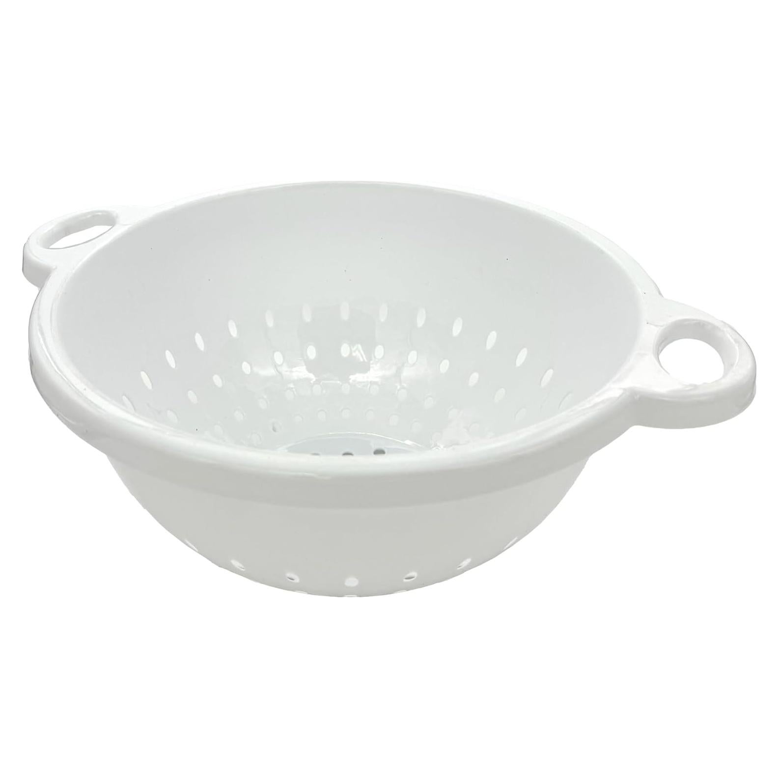 Colador de Plástico Blanco Rocky Mountain Goods 4.73L Apto Lavavajillas