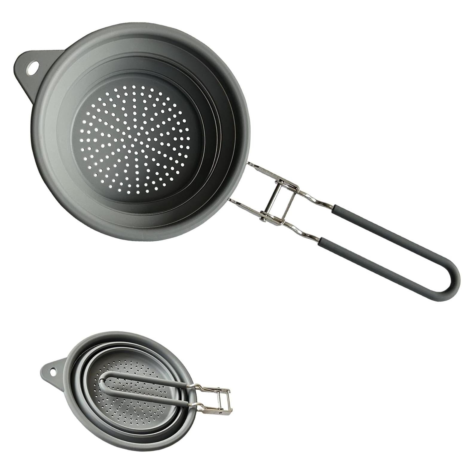 Colador de Silicona Plegable WIDVIH Gris 39x17.5 cm