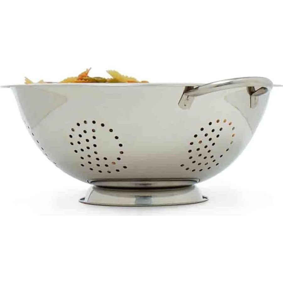 Colador de Acero Inoxidable Home Basics 7 QT (6.6 L) con Mangos