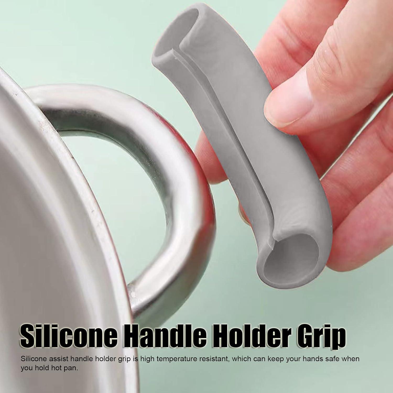 Soporte de Mango de Silicona Antideslizante Ymiko - 2 Piezas