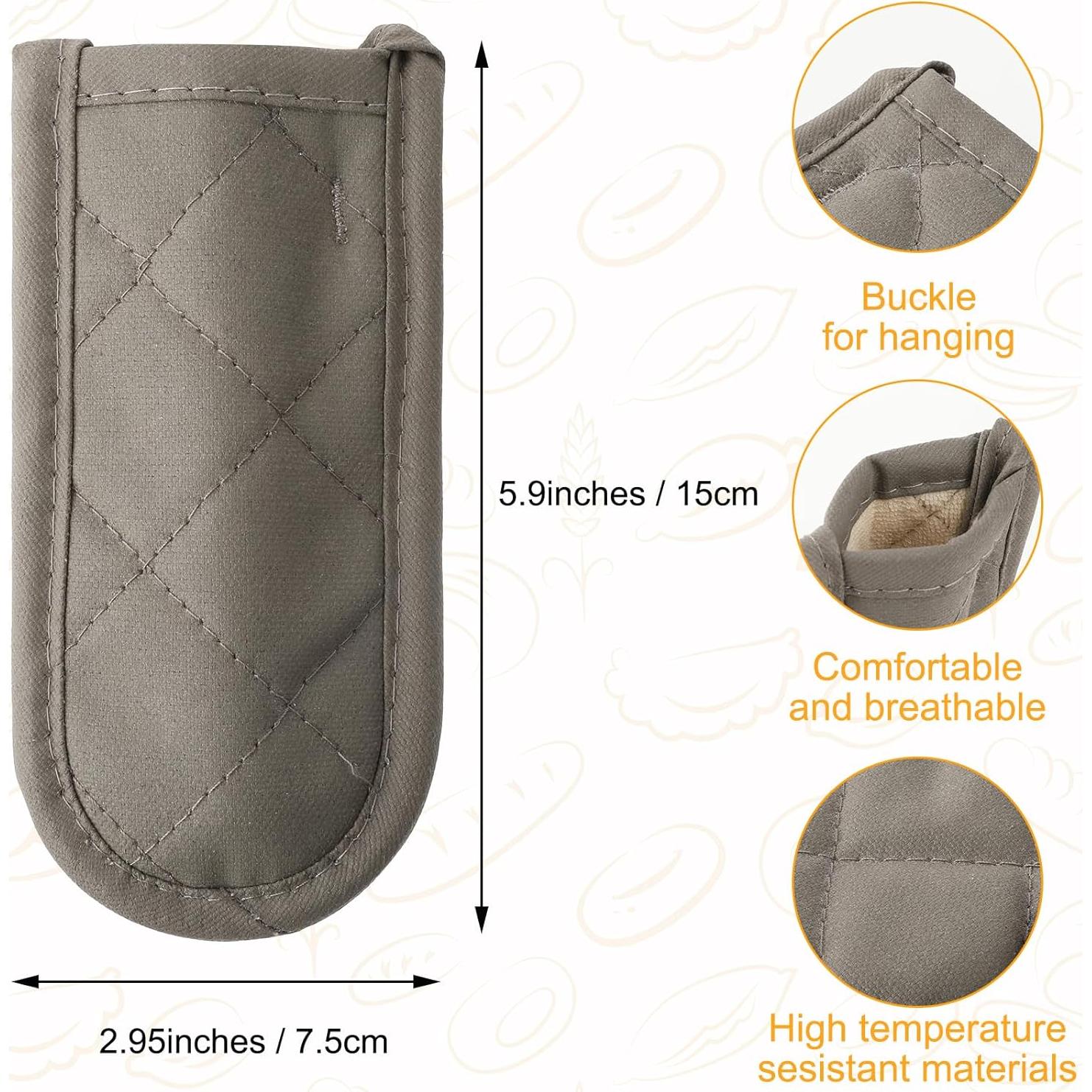 Cubiertas para Mangos de Sartén de Hierro Fundido 4PCS - Sorcristy