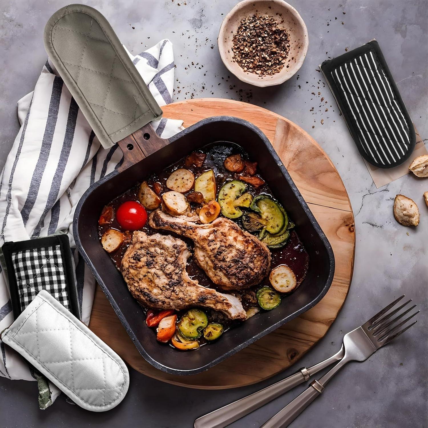 Cubiertas para Mangos de Sartén de Hierro Fundido 4PCS - Sorcristy