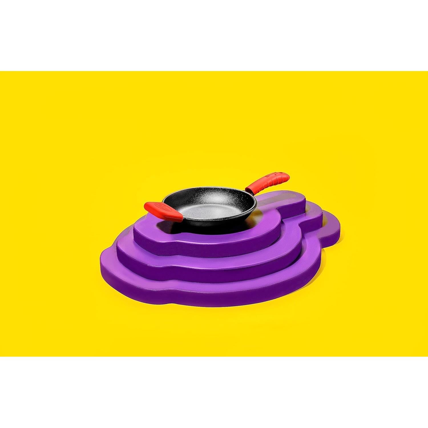 Soporte de Mango de Silicona Lodge BOLD Rojo 14x4.4 cm