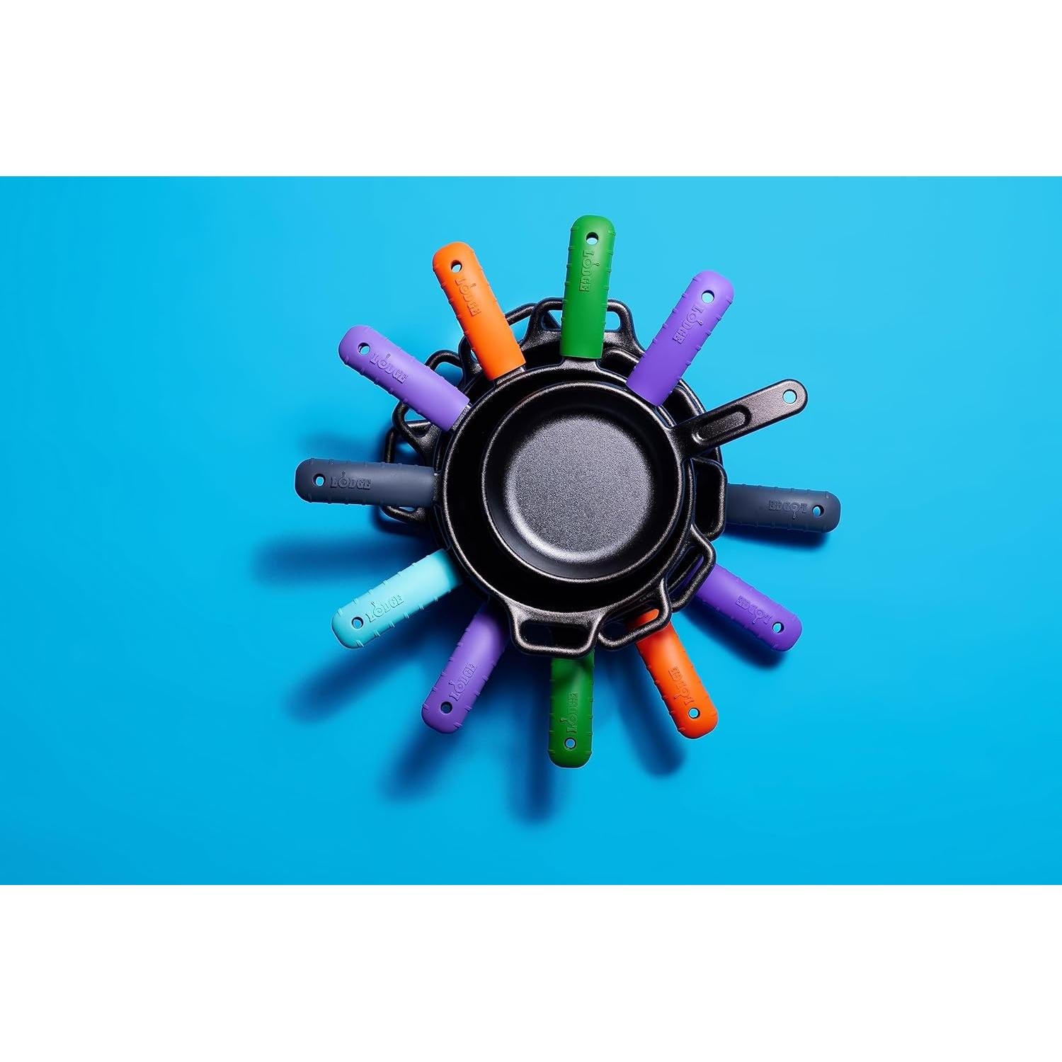 Soporte de Mango de Silicona Lodge BOLD Rojo 14x4.4 cm